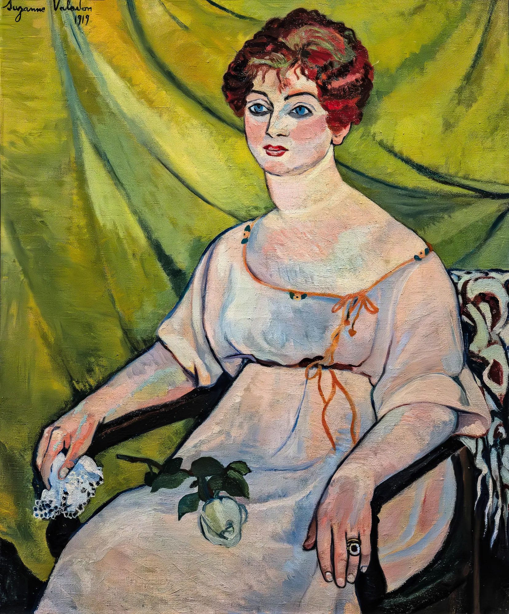 Woman in an Armchair: Portrait of Madame G.