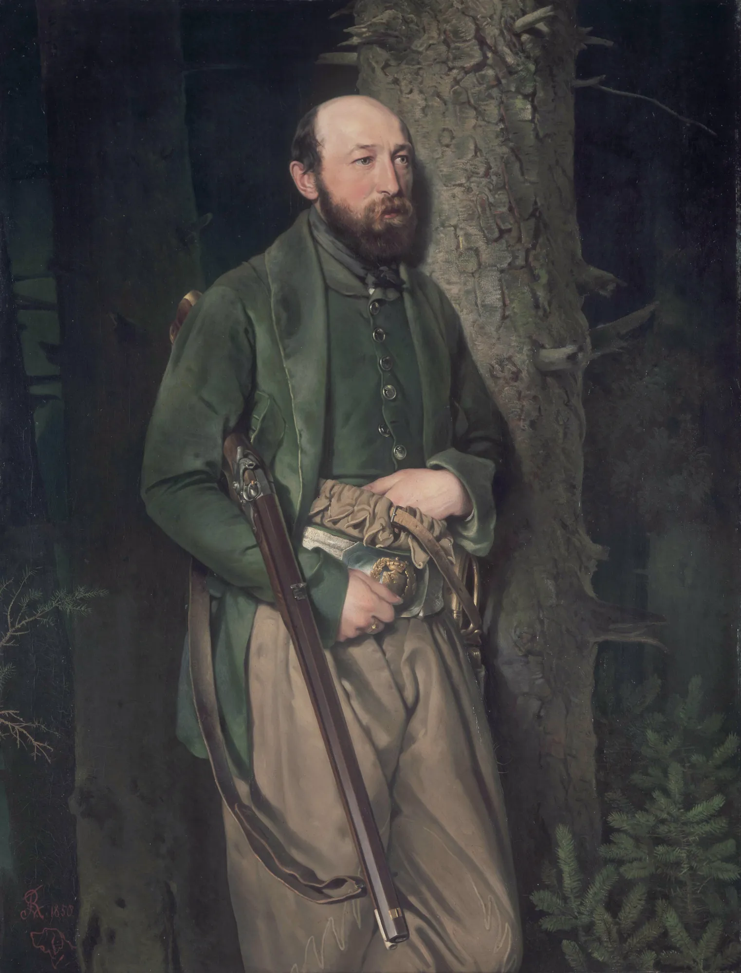 Carl Ludwig von Schönberg, Royal Saxon Forestry Inspector