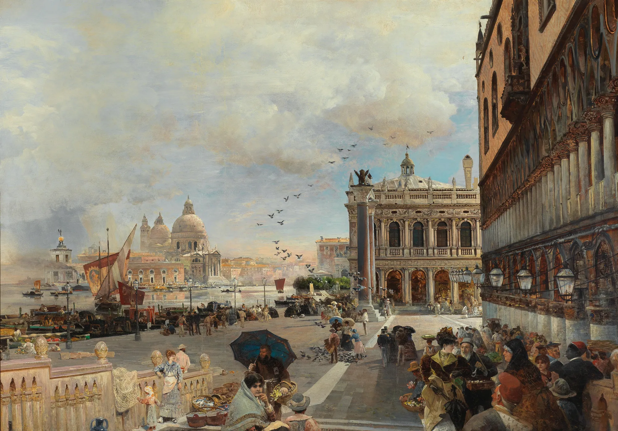 Venice: View of the Piazzetta