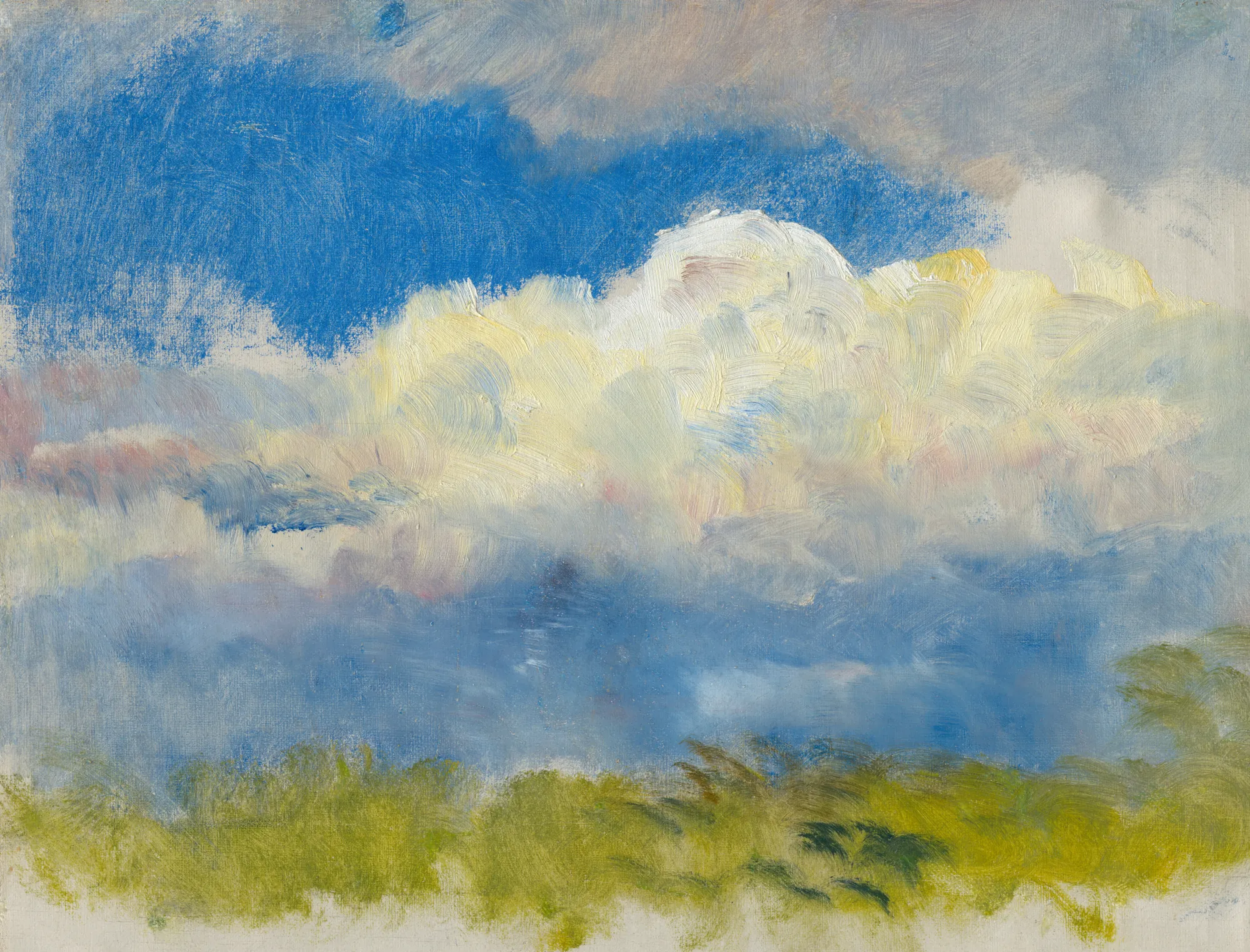 Study of a Spring Sky