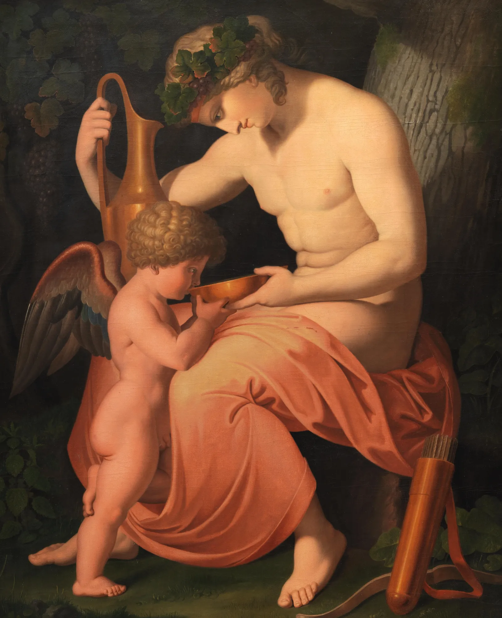 Bacchus and Cupid