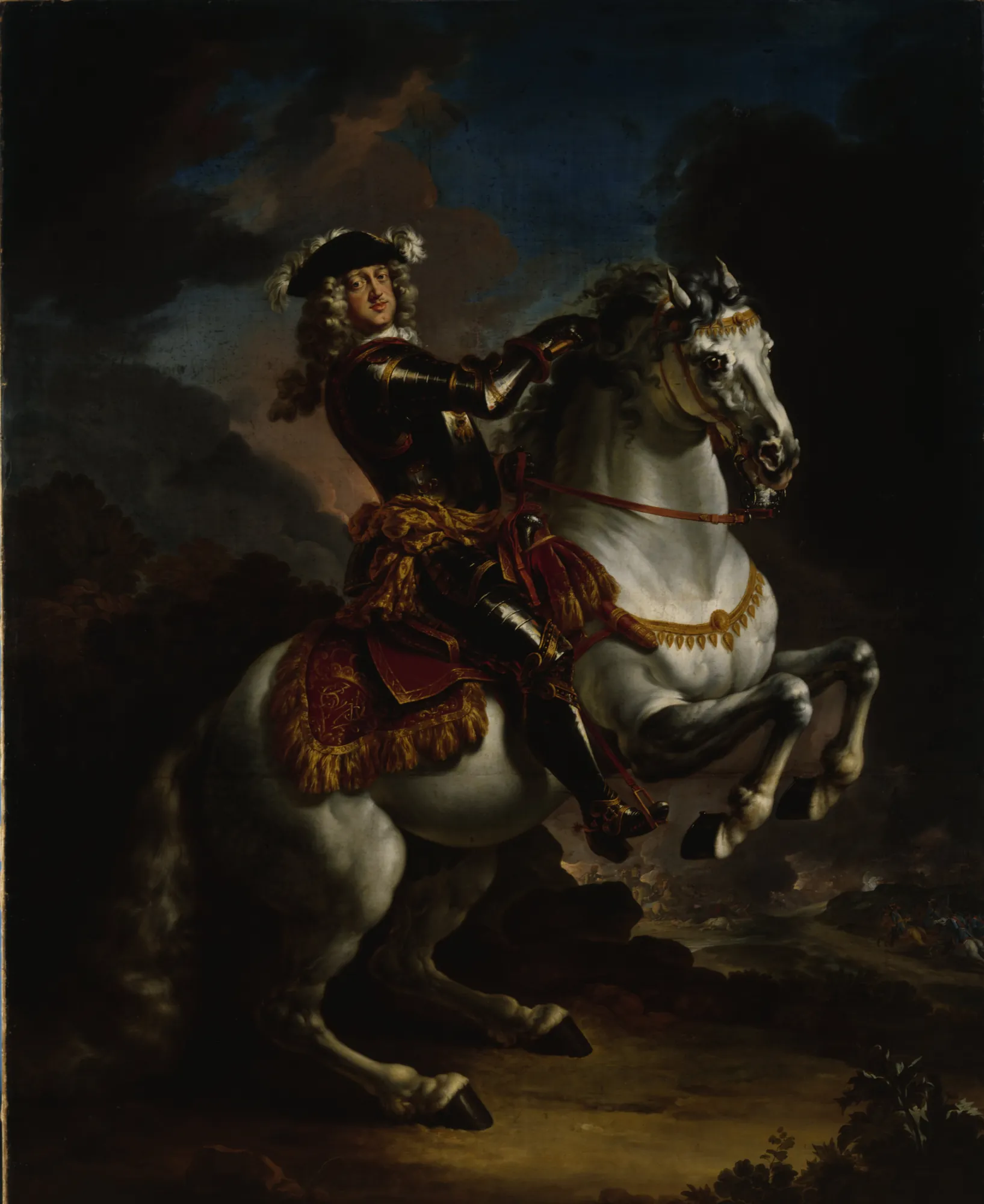 Elector Johann Wilhelm von Pfalz-Neuburg on Horseback