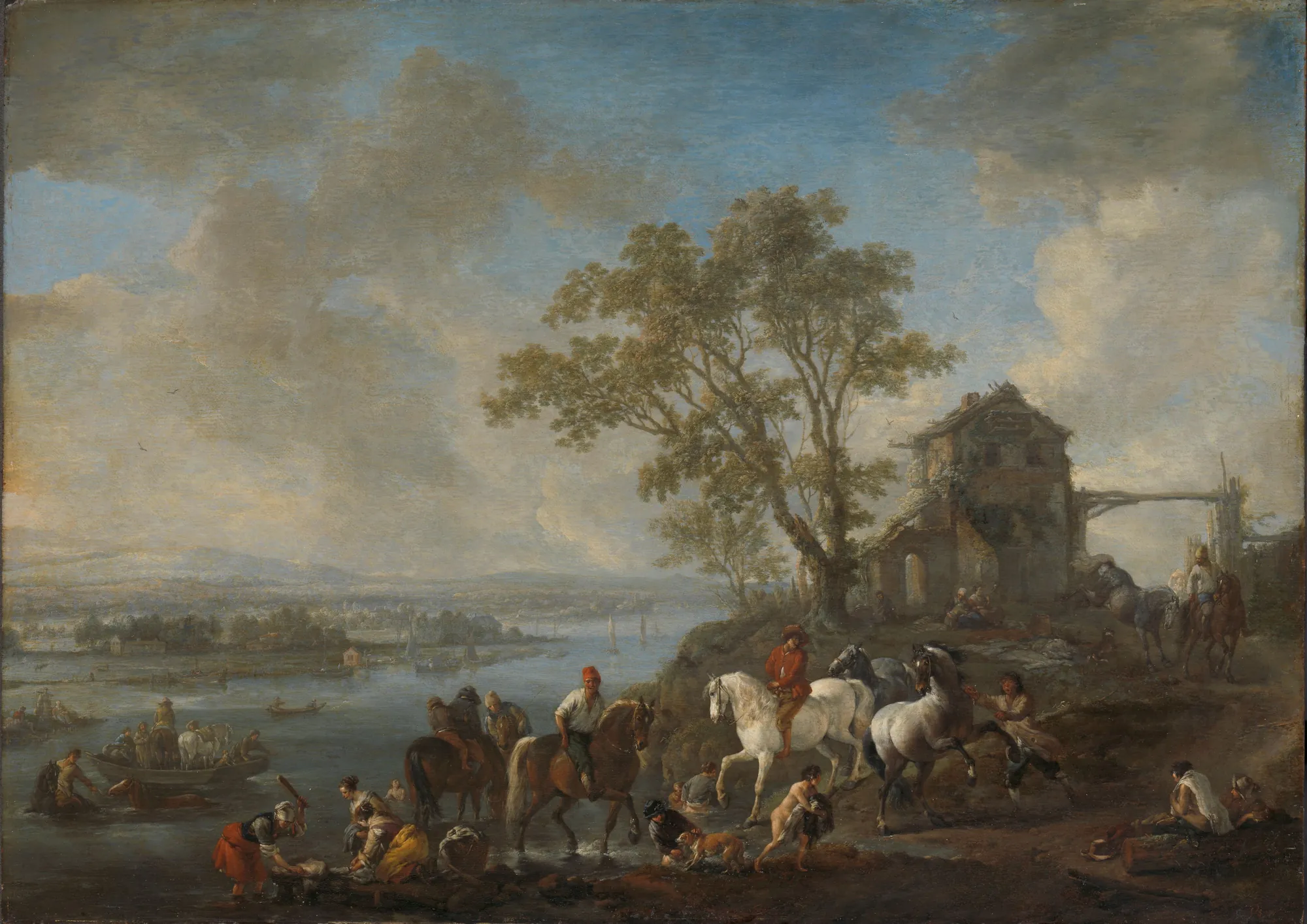Horsepond on a River