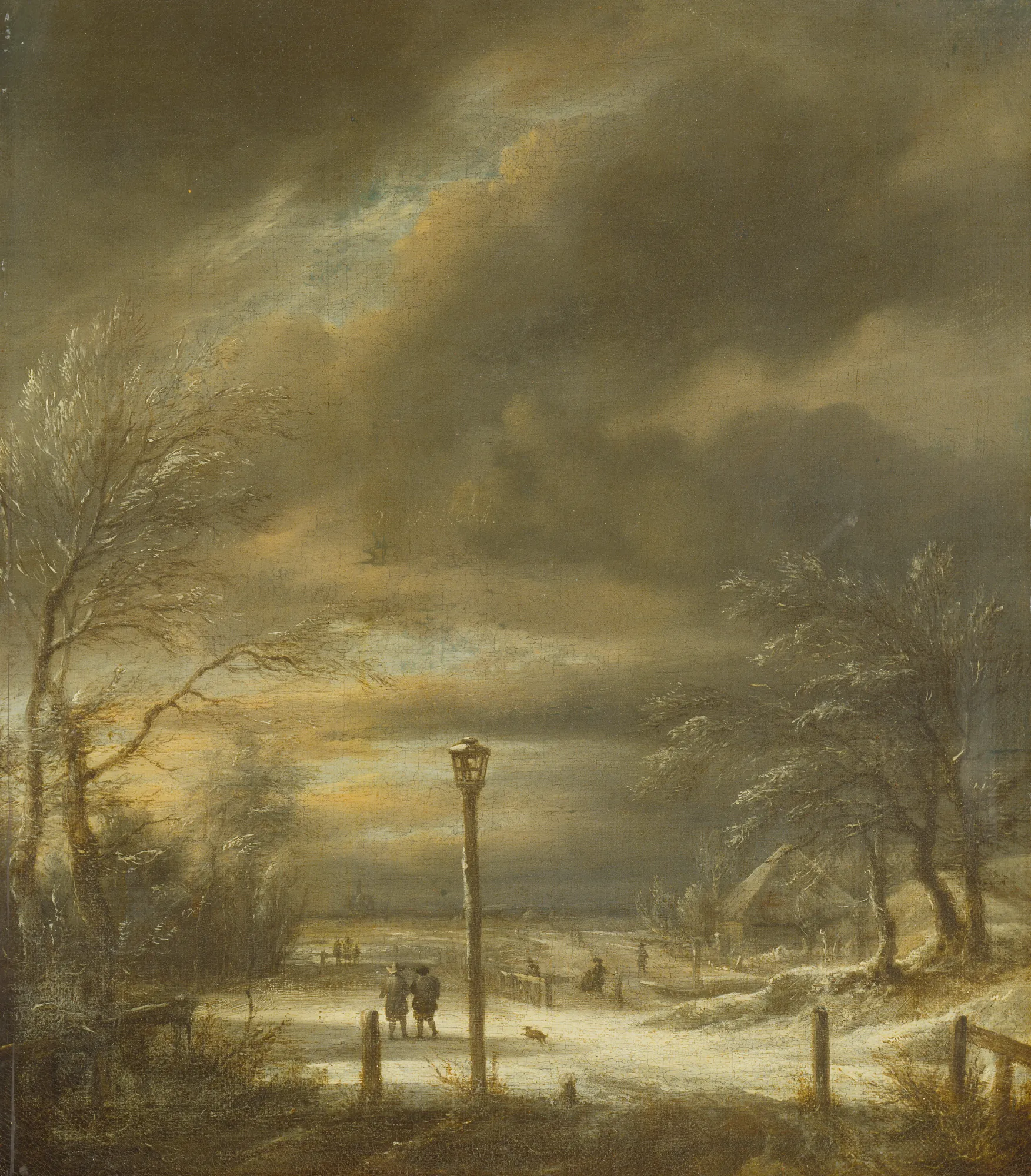 Winter Landscape near Haarlem