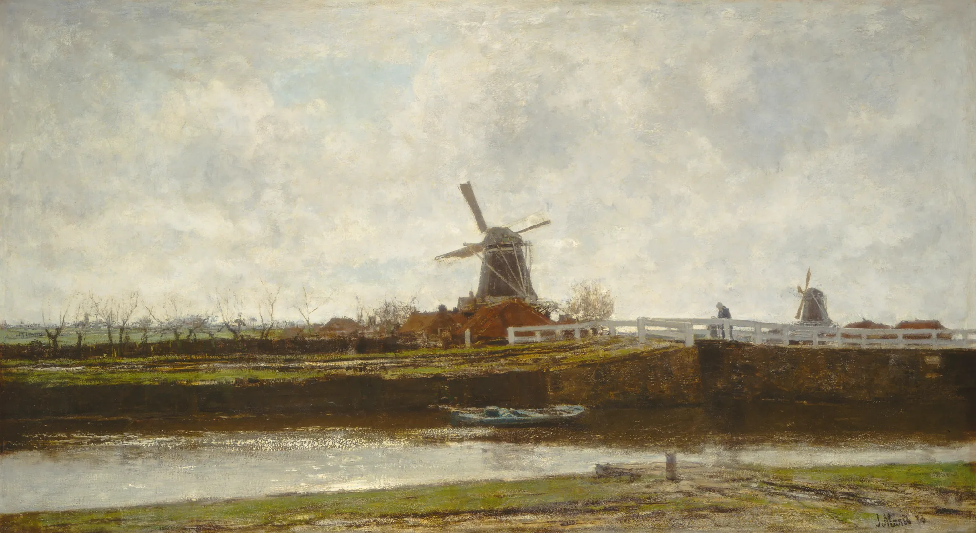 The Mill and Bridge in The Hague