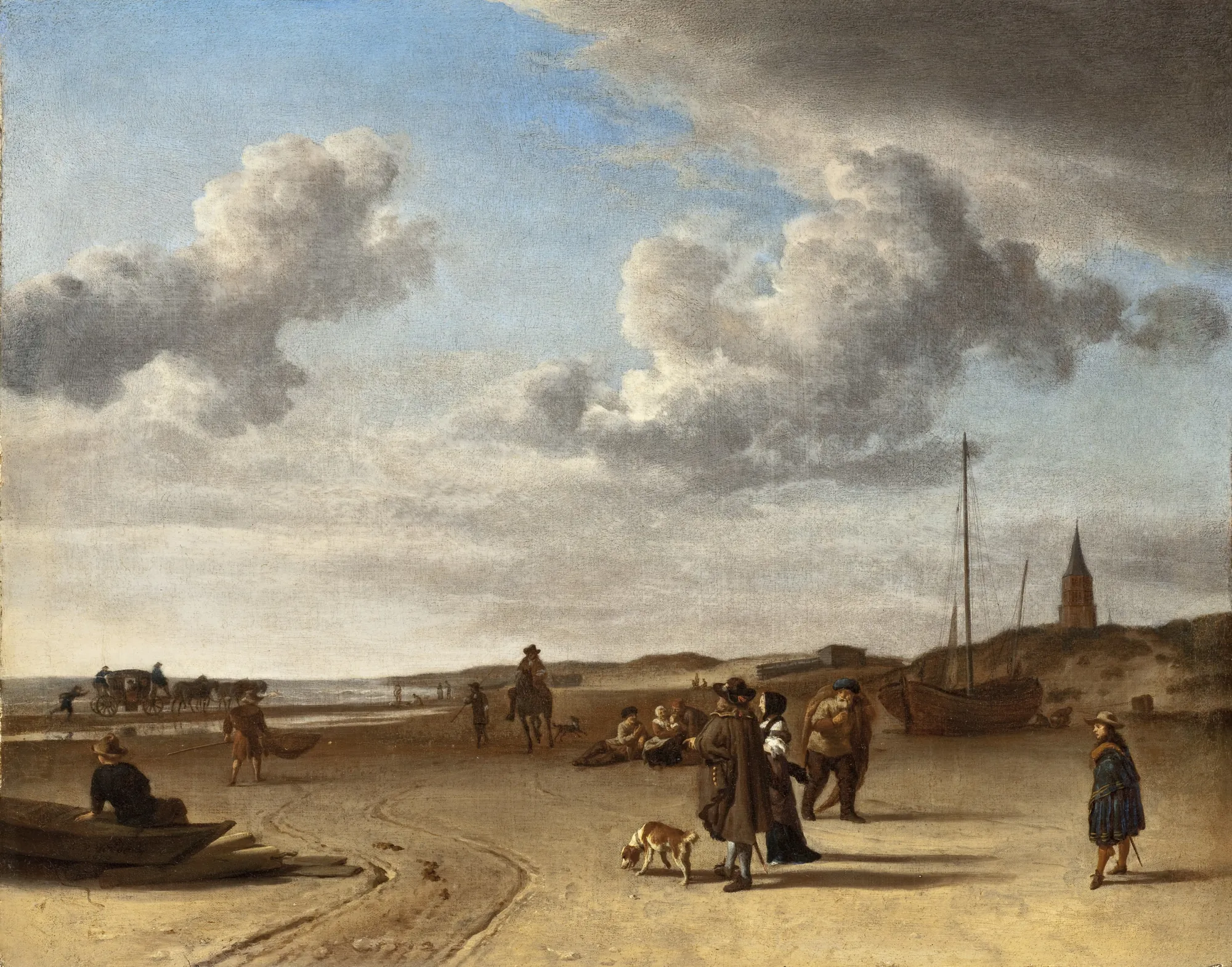 The Beach at Scheveningen