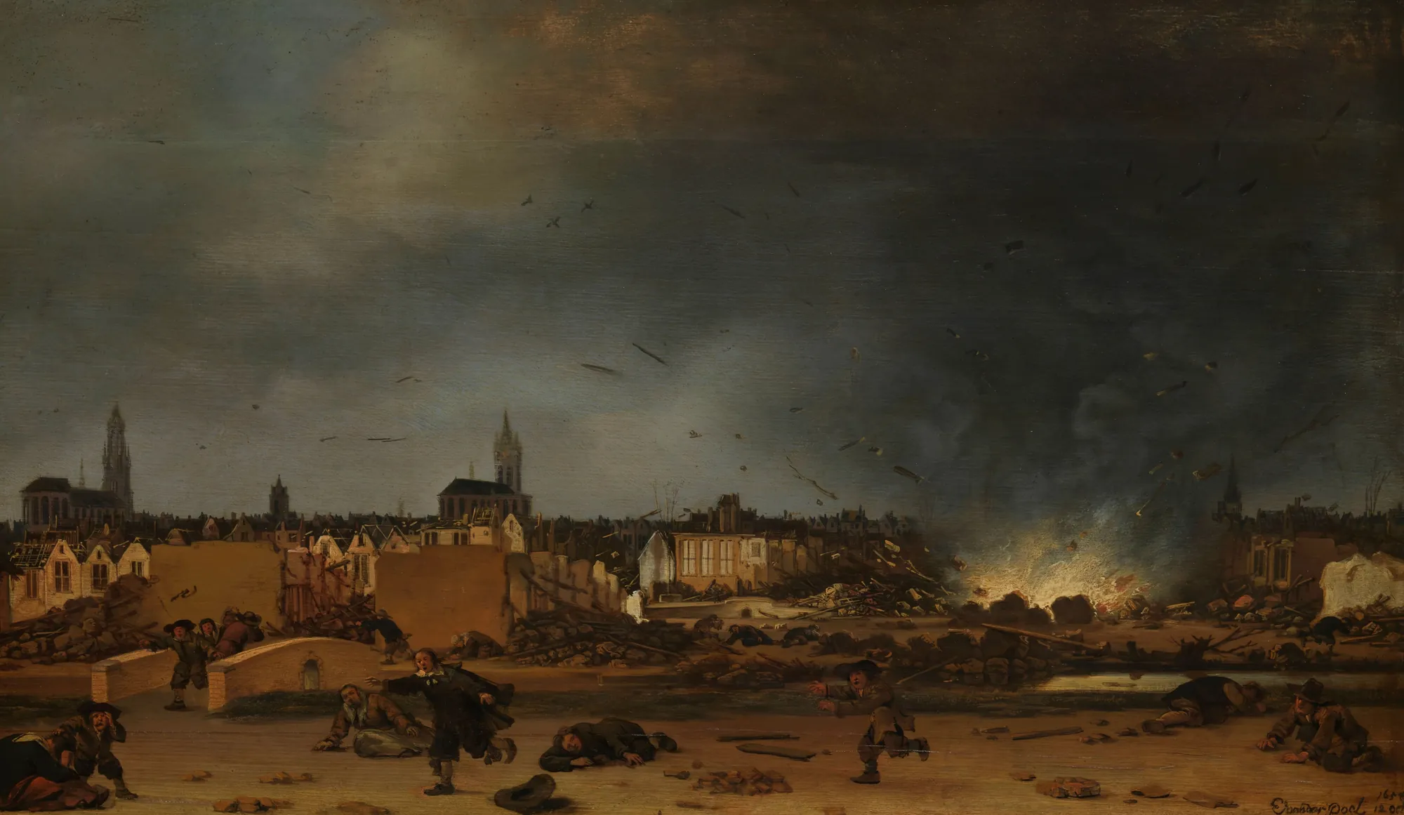 The Explosion of the Powder Magazine in Delft
