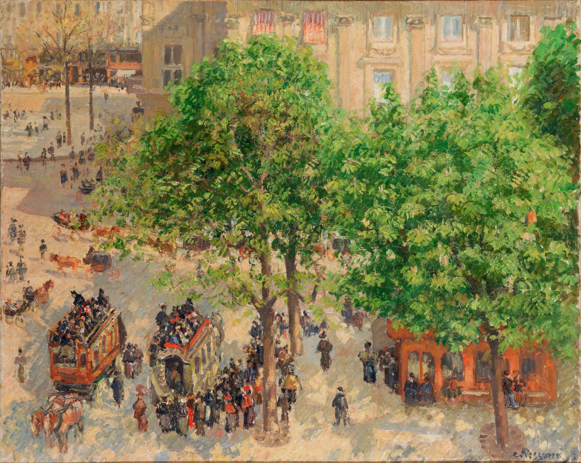 Place du Théâtre-Français in Spring