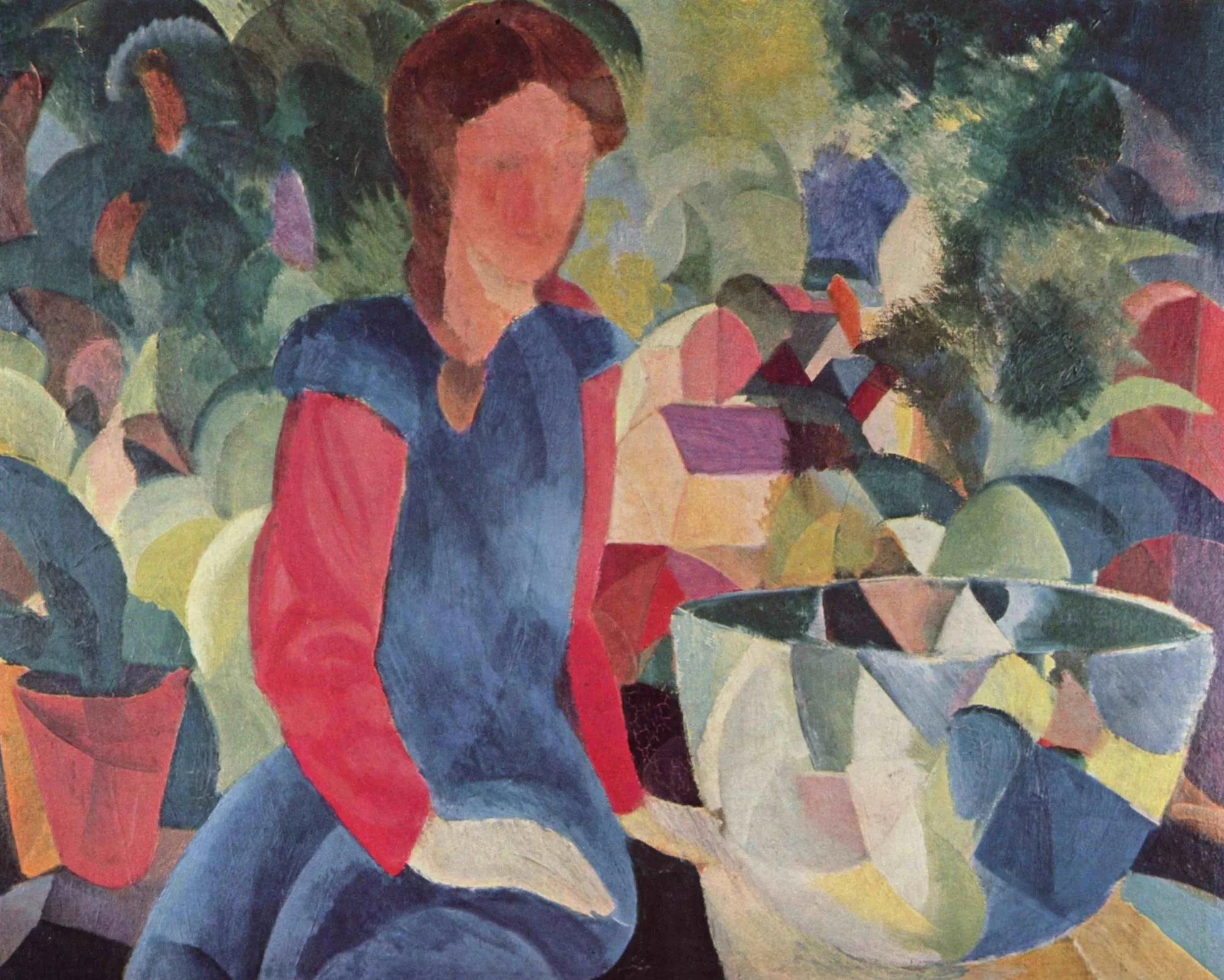 Girl with Fish Bowl