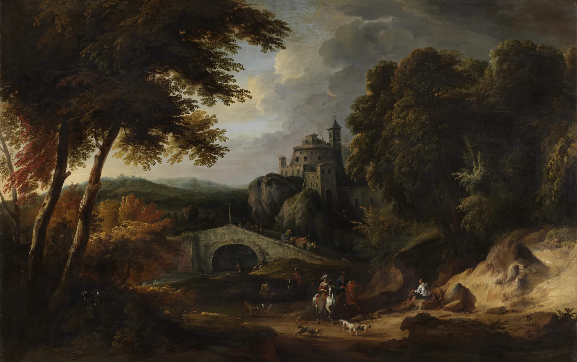 Landscape with Bridge