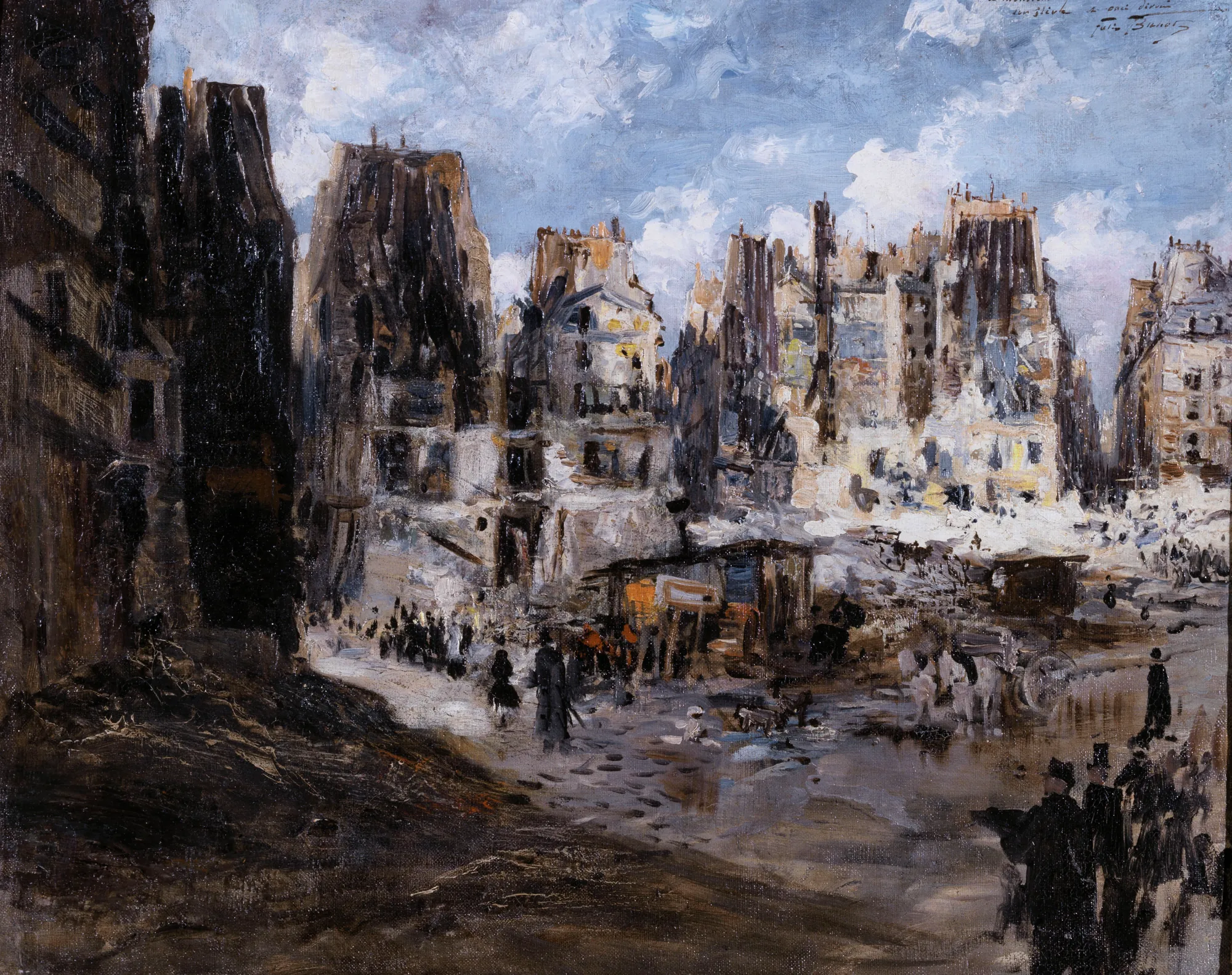 Le Percement de l'Avenue de l'Opéra