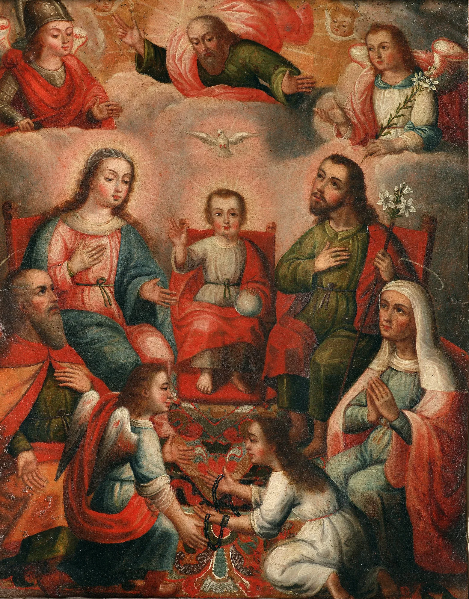 The Holy Family with the Imprisoned Soul of Divine Love