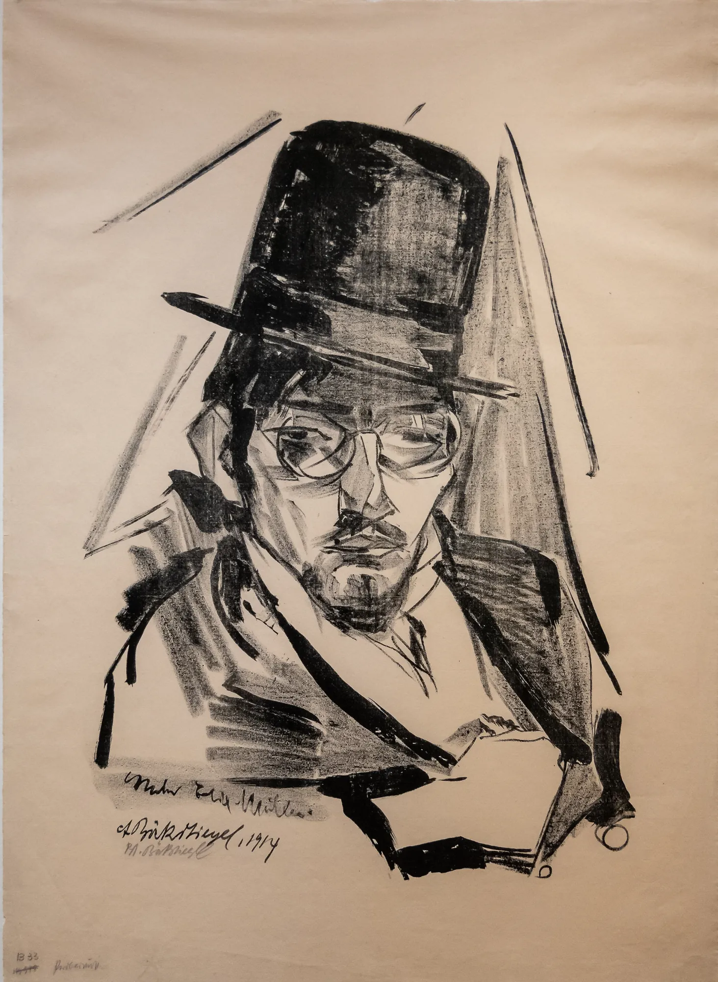 Portrait of Conrad Felixmüller