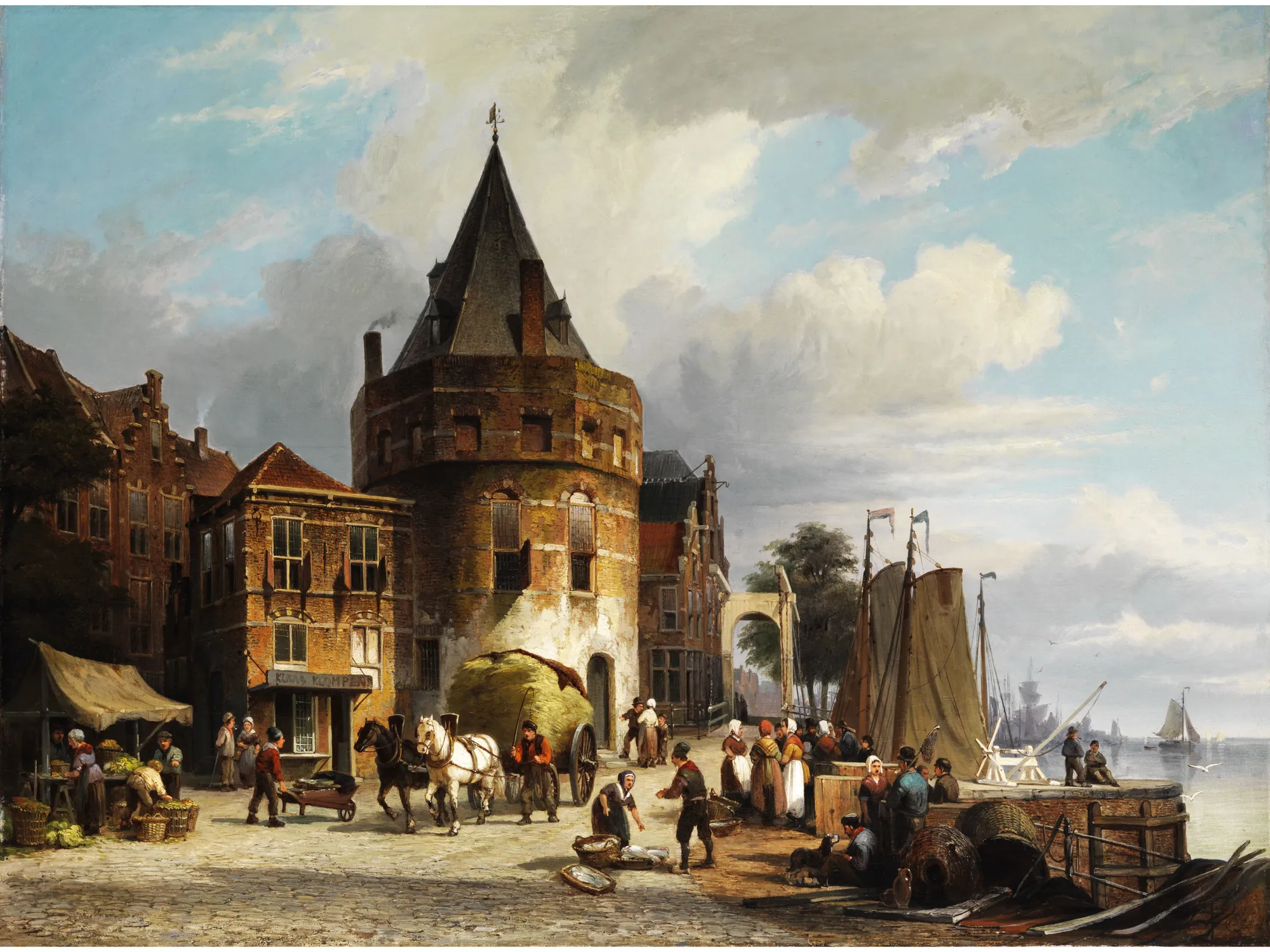 The Schreierstoren in Amsterdam