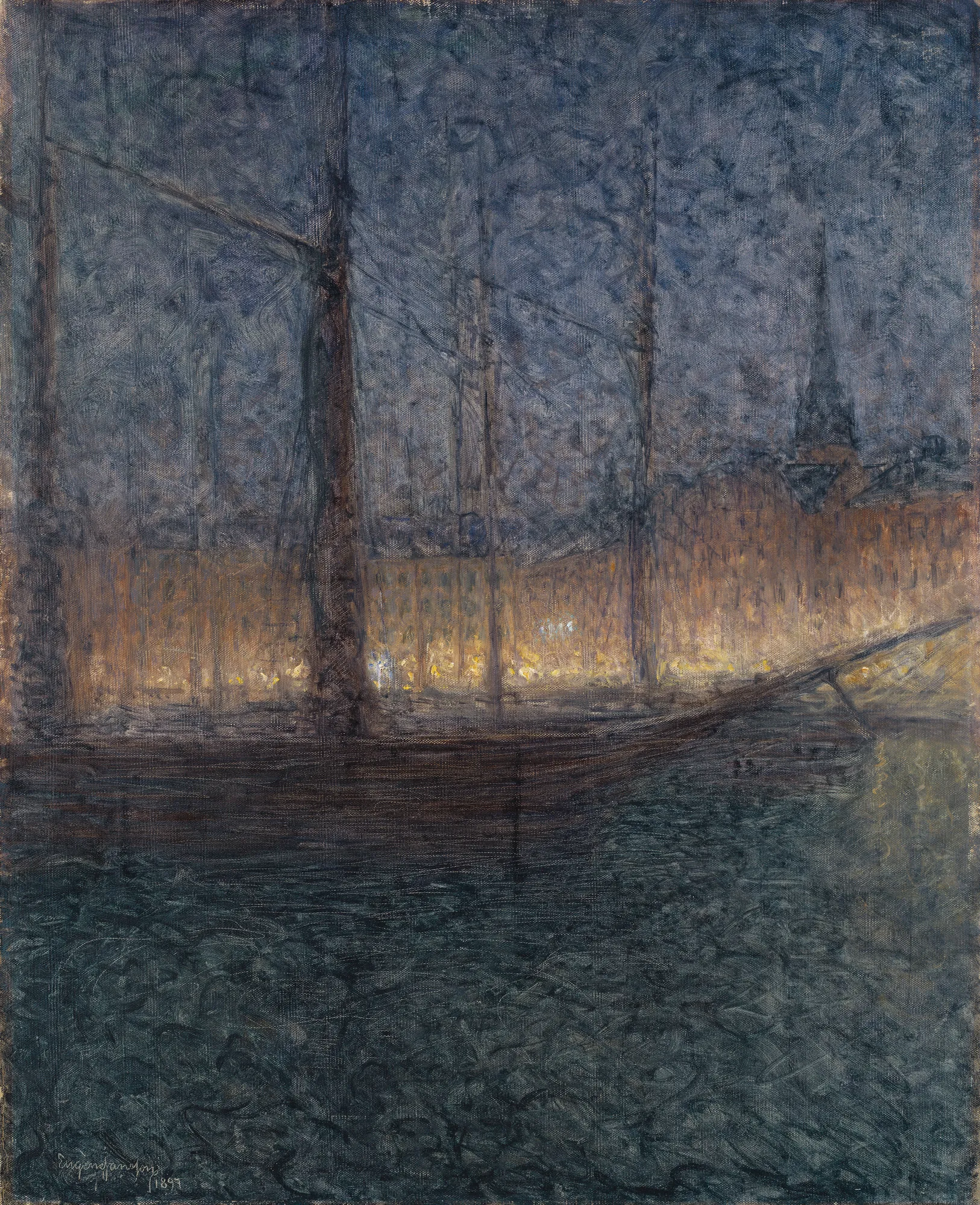 Evening in Kornhamnstorg, Stockholm
