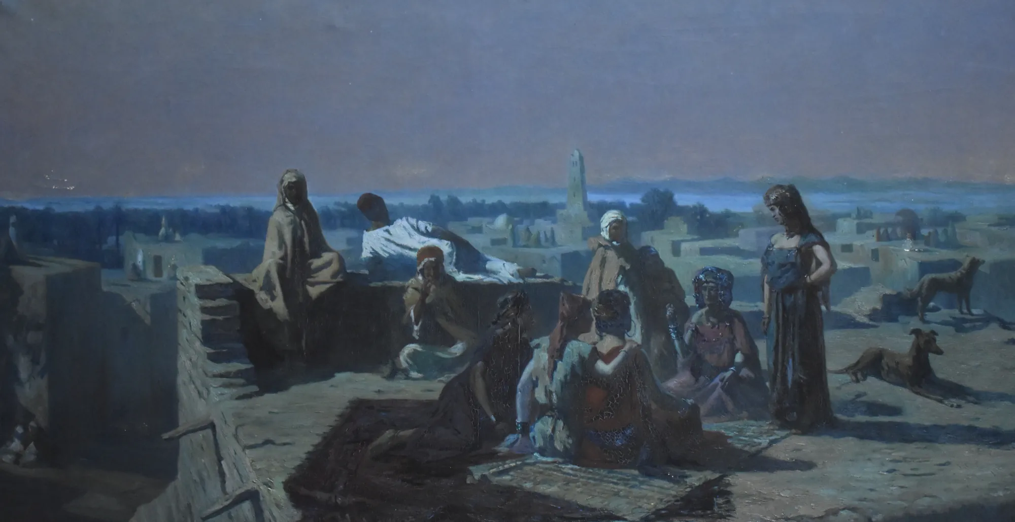 Soir dans l'oasis (Evening in the Oasis)