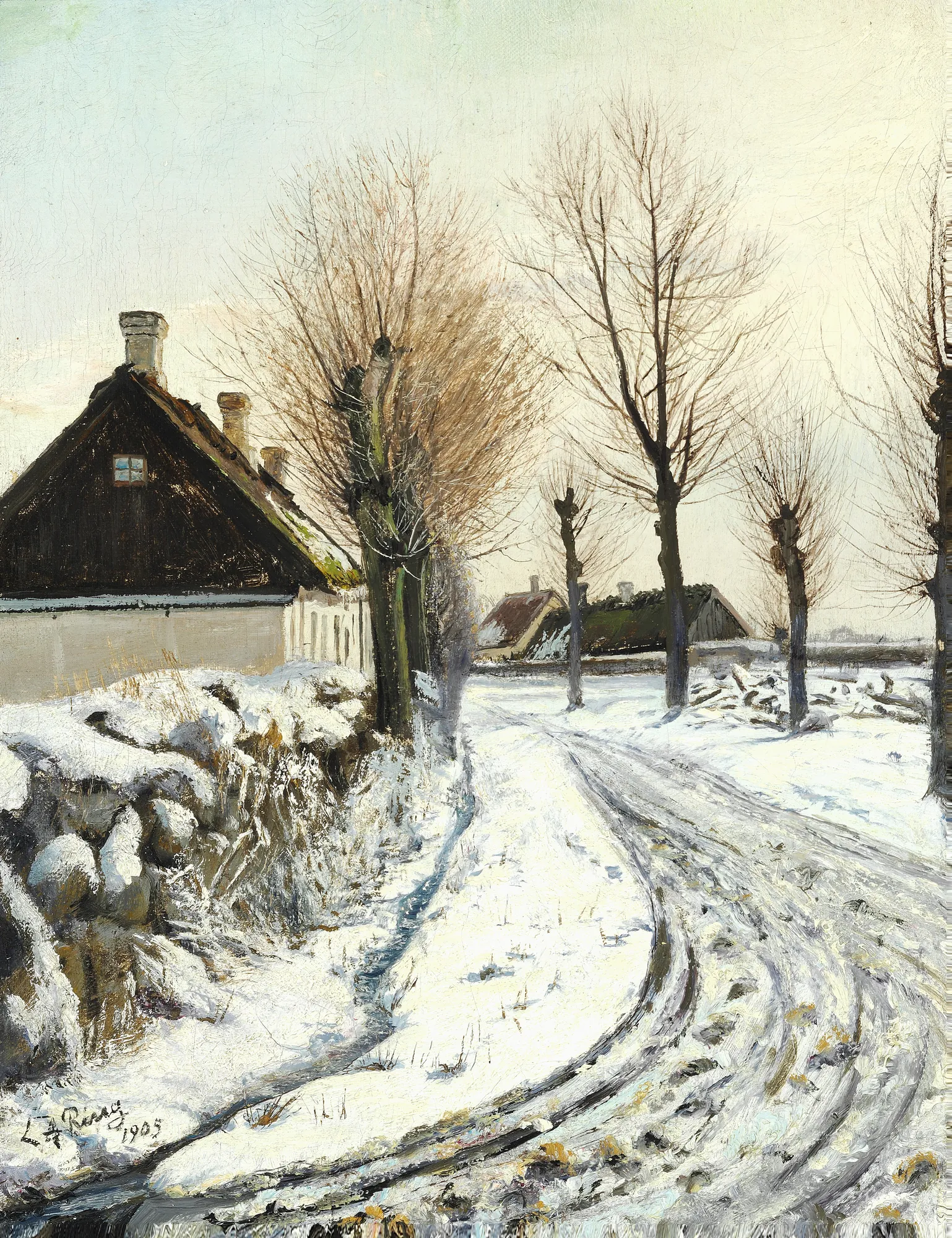 Winter Day in Baldersbrønde