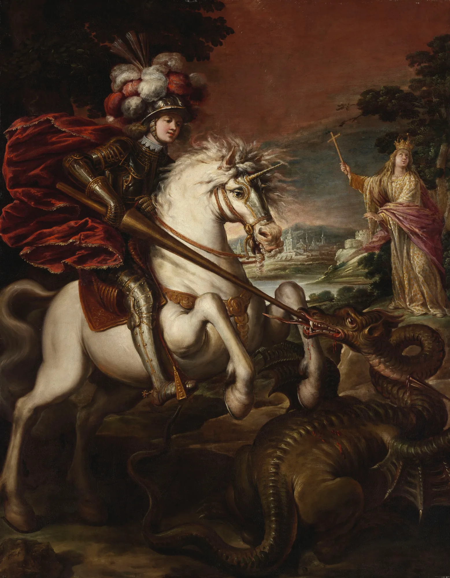 Saint George Slaying the Dragon