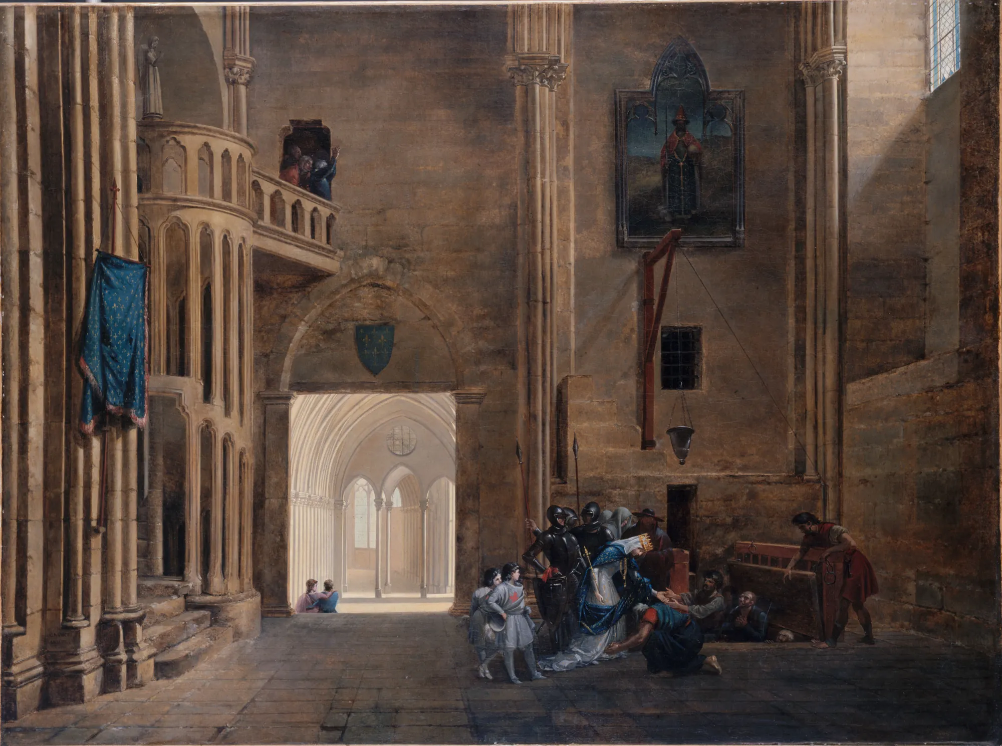 Blanche of Castile Releasing the Prisoners