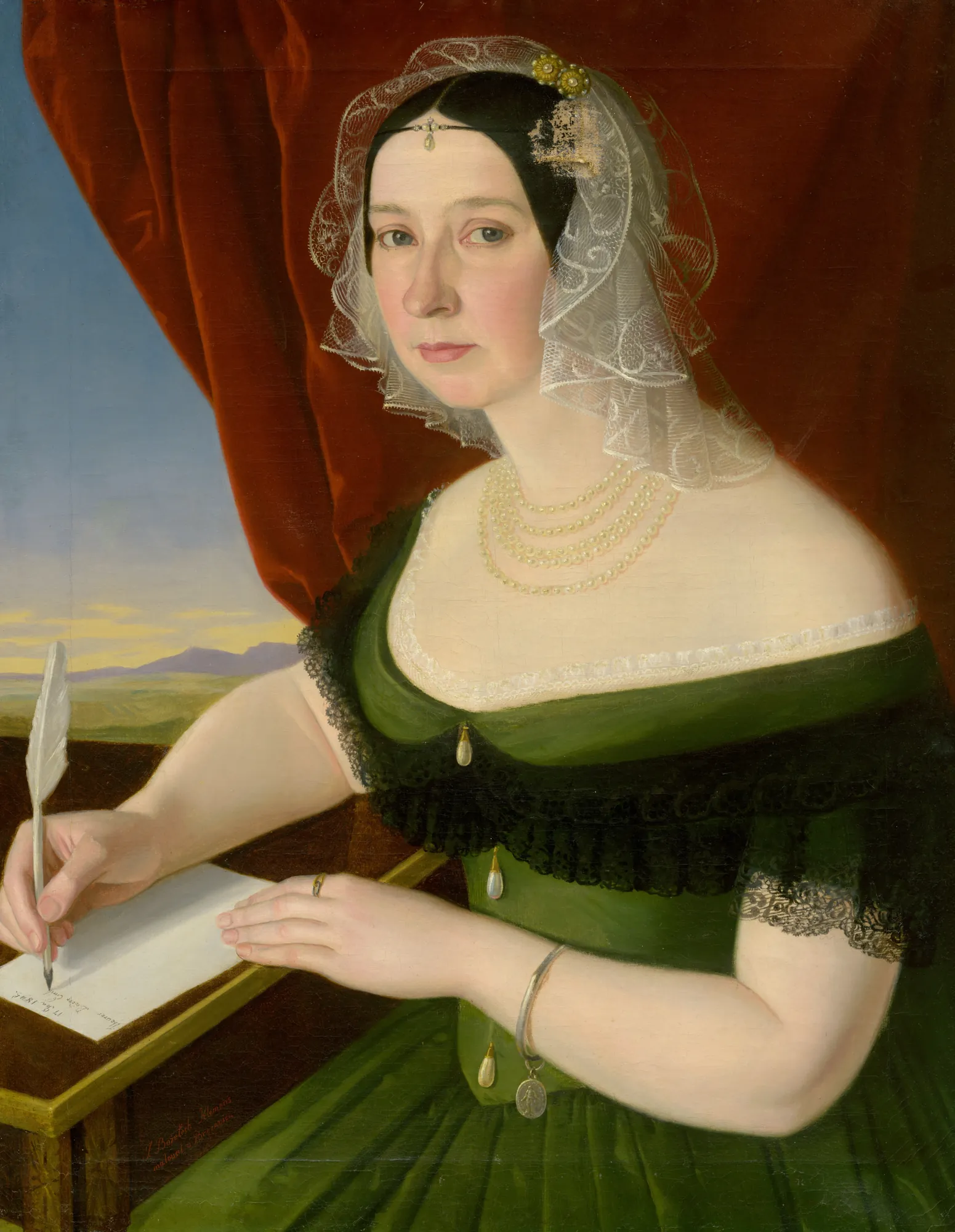 Portrait of Žofia Brezovická