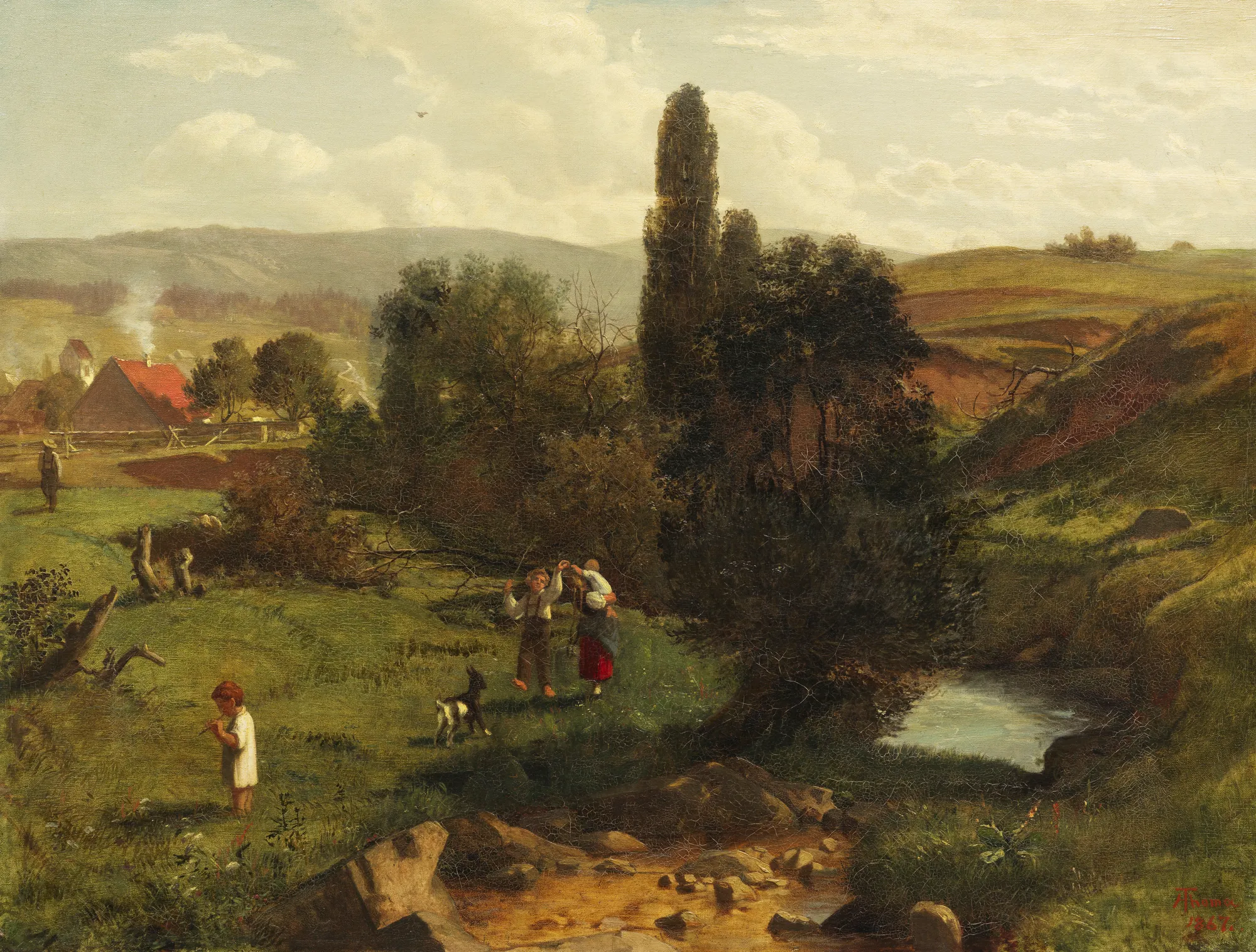 Spring Pasture in the Black Forest