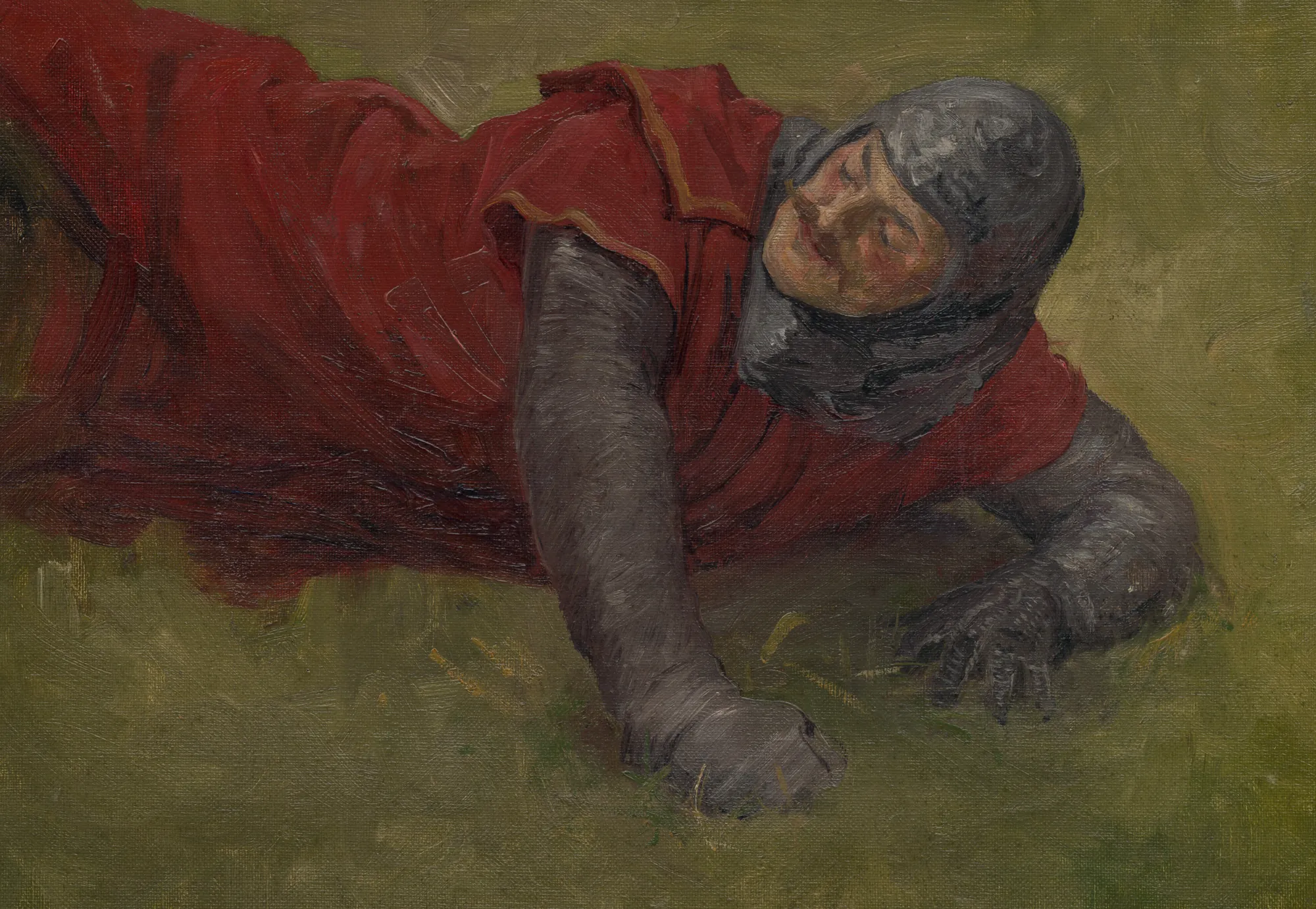 Study of a Wounded Soldier