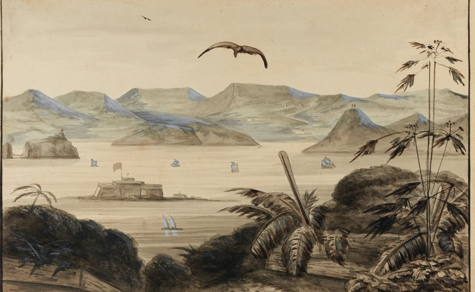Panorama of the Bay of Rio de Janeiro