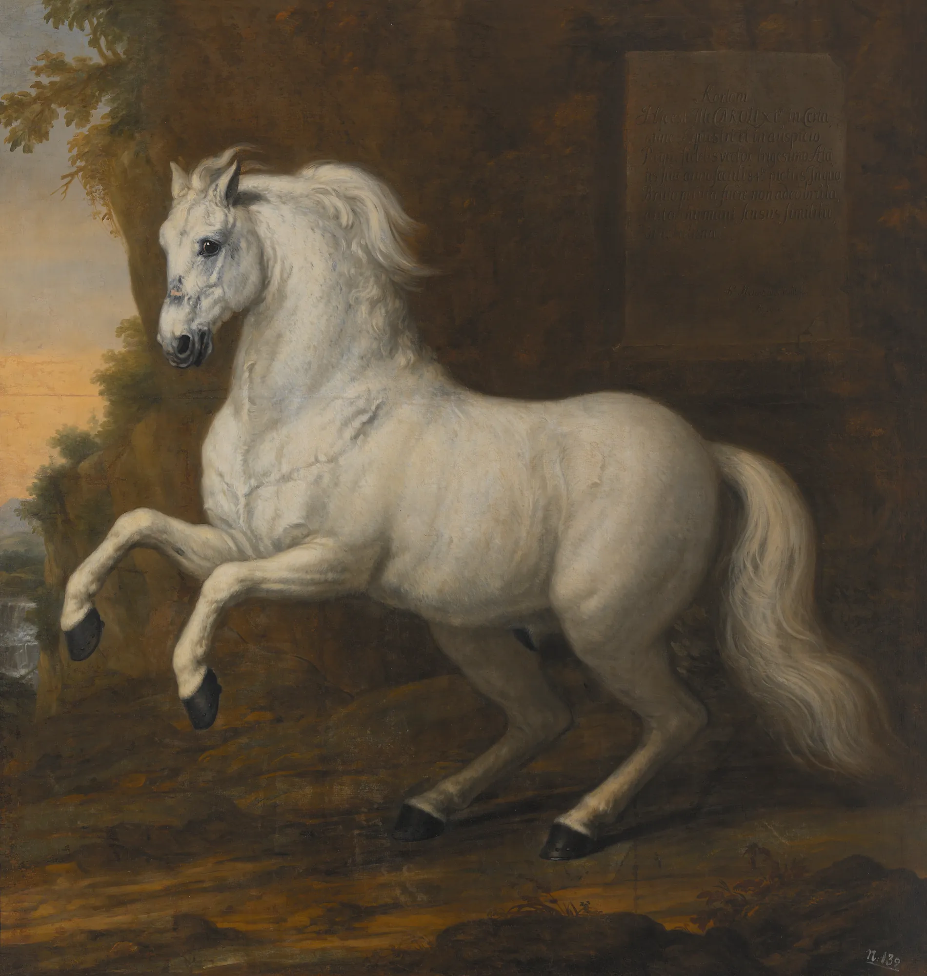 King Karl XI's Horse, Kortom