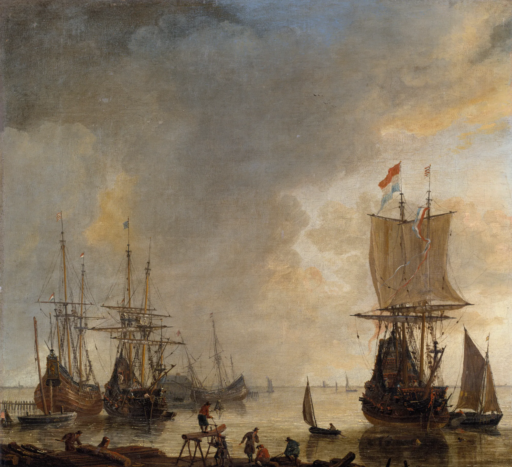 The Ship-yard in Amsterdam
