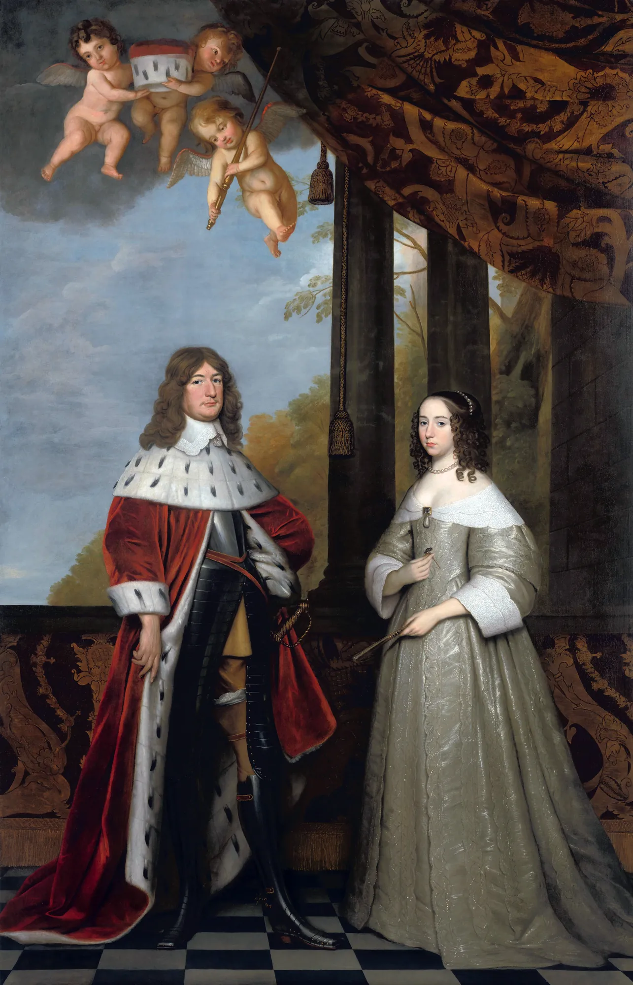 Friedrich Wilhelm, Elector of Brandenburg, and Louise Henriette, Countess of Orange-Nassau