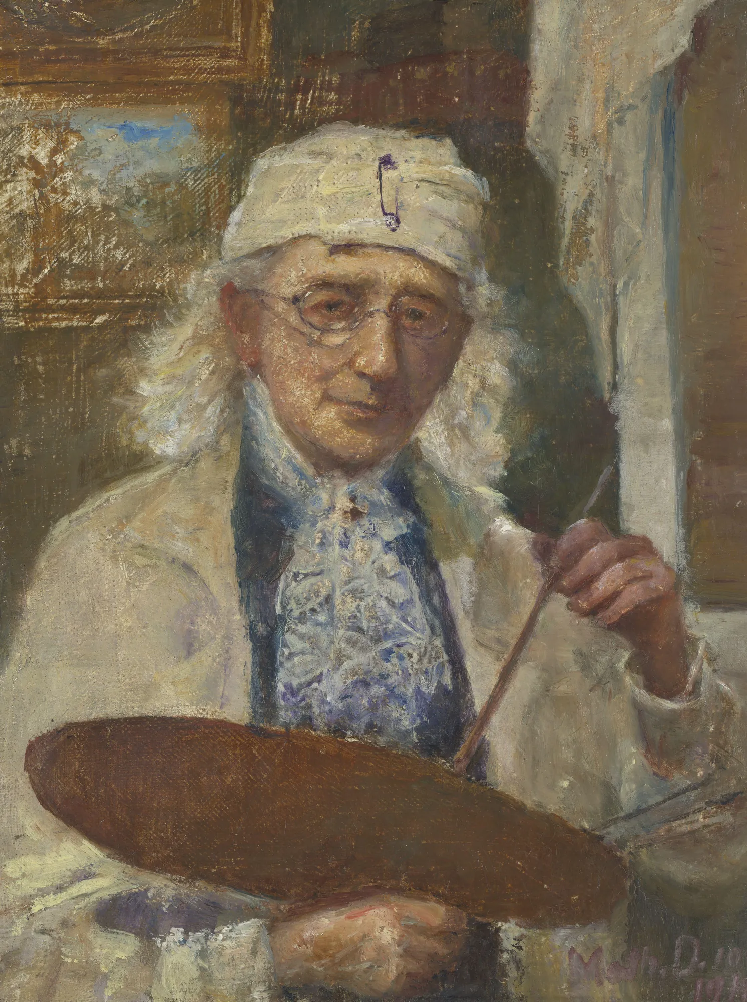Self-Portrait in Electrical Light