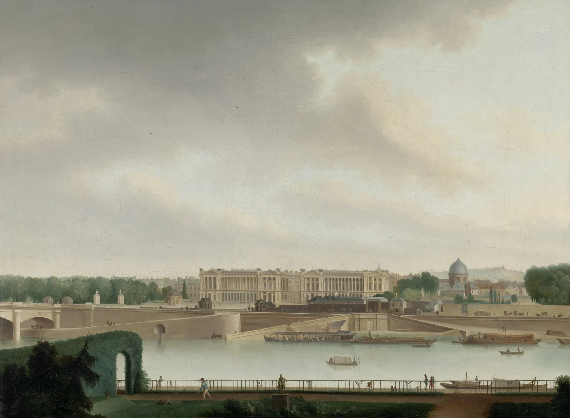 The View from the Batavian Embassy in Paris