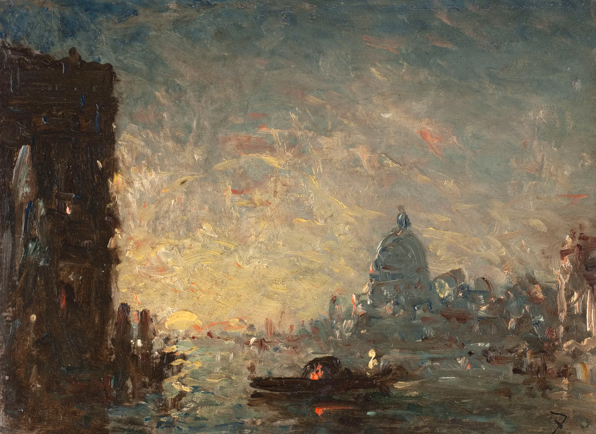 Venise au coucher du soleil