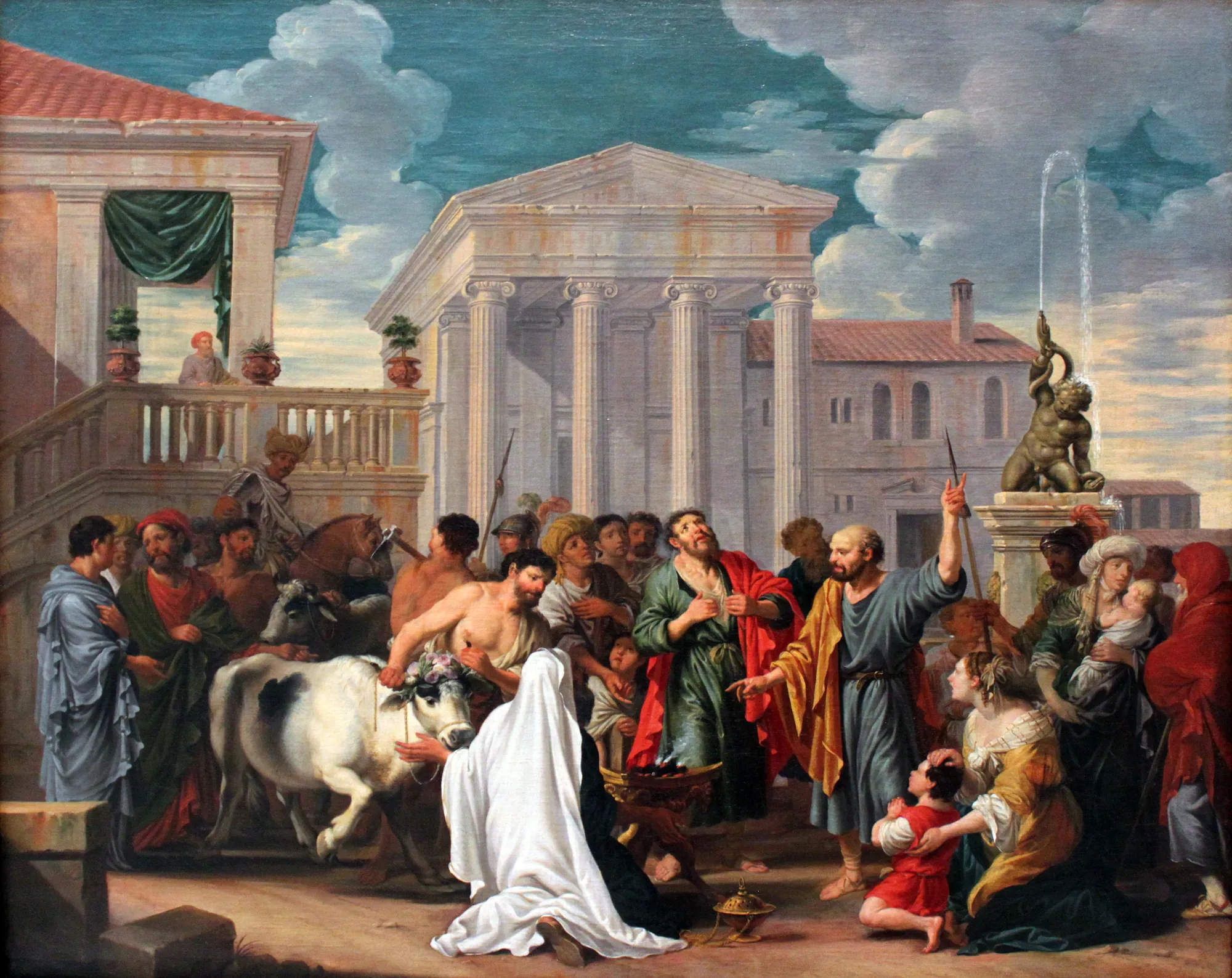 Paul and Barnabas at Lystra