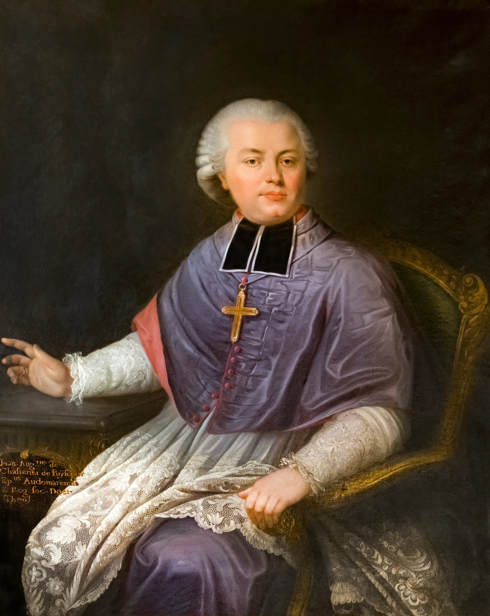 Portrait of Jean Auguste de Chastenet de Puységur