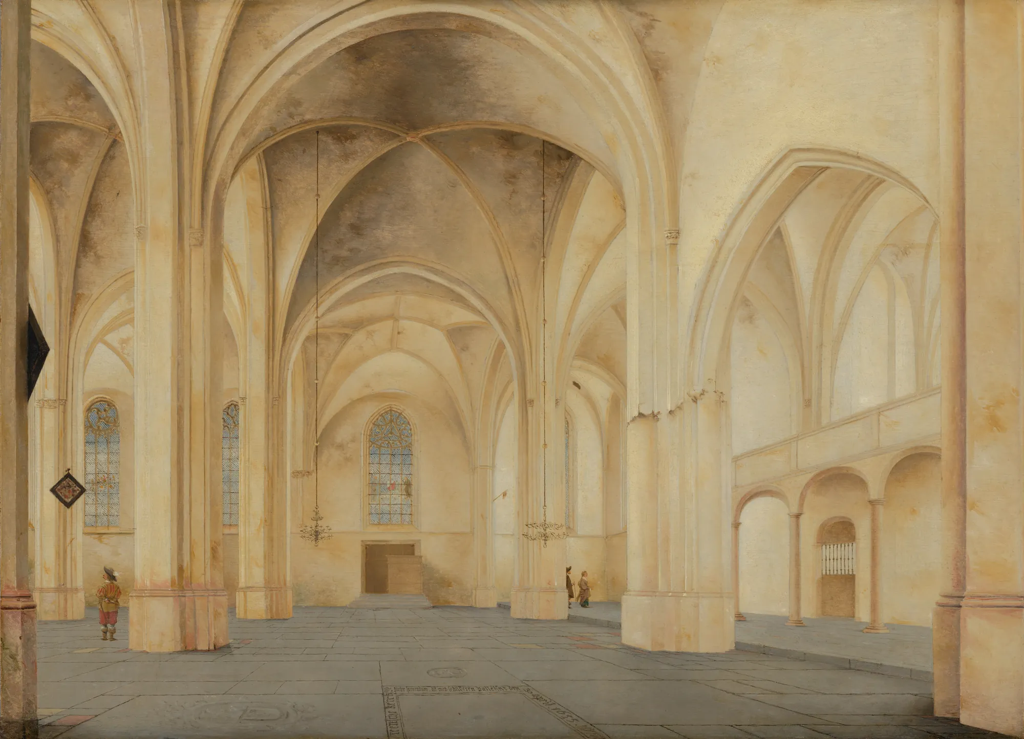 Interior of the Cunerakerk in Rhenen