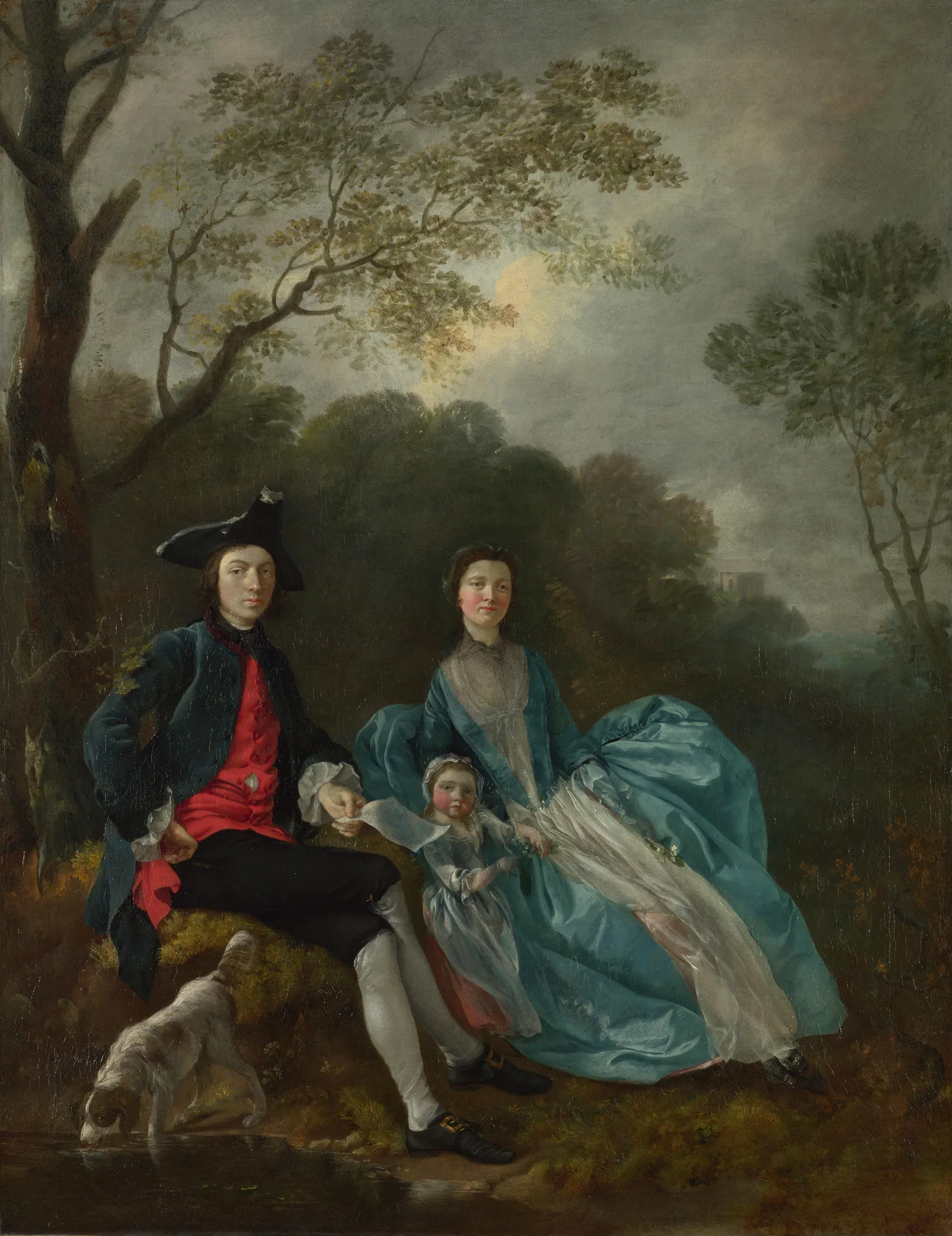 The Artist with his Wife and Daughter