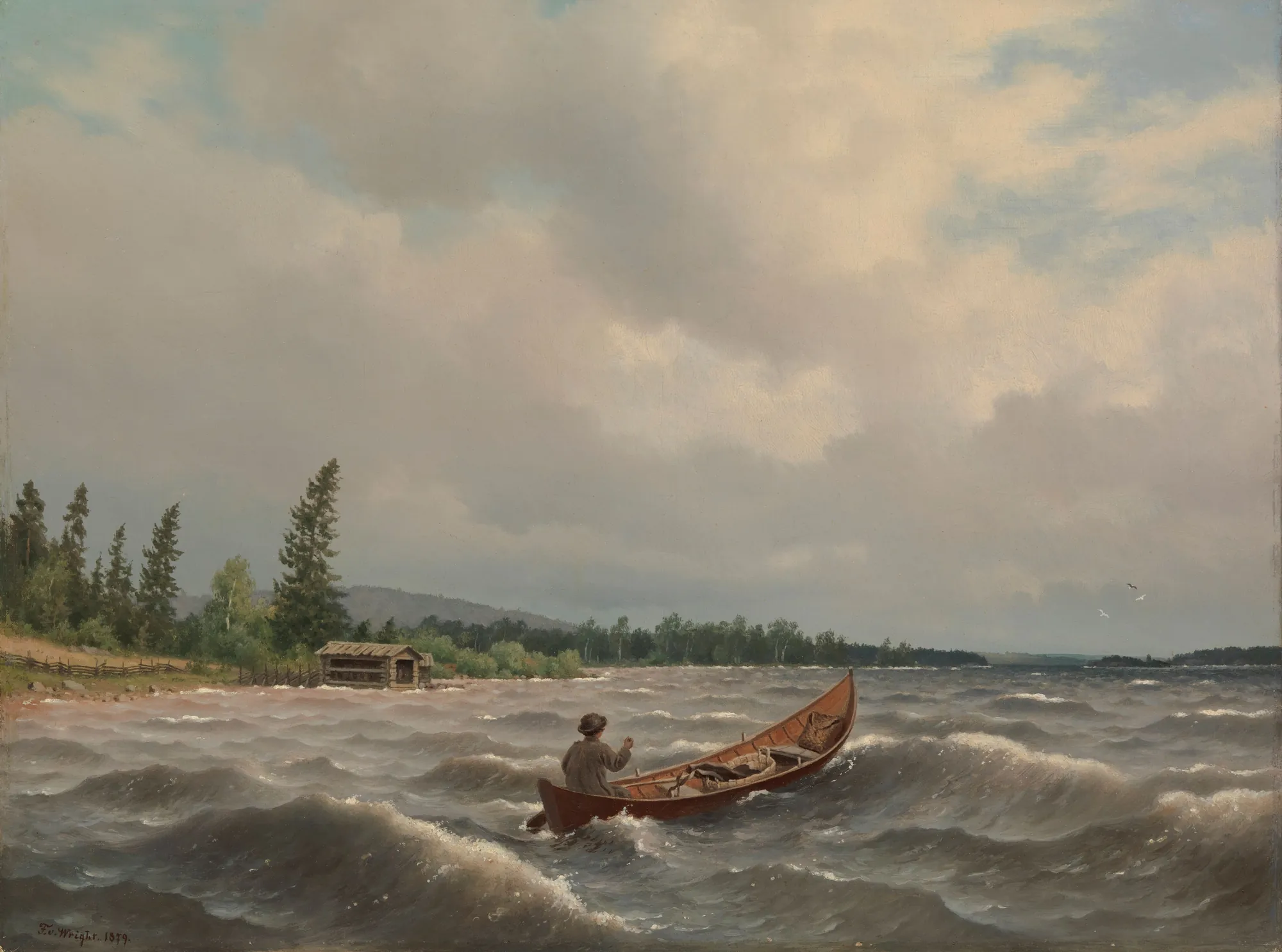 A Savo Boat on a Lake