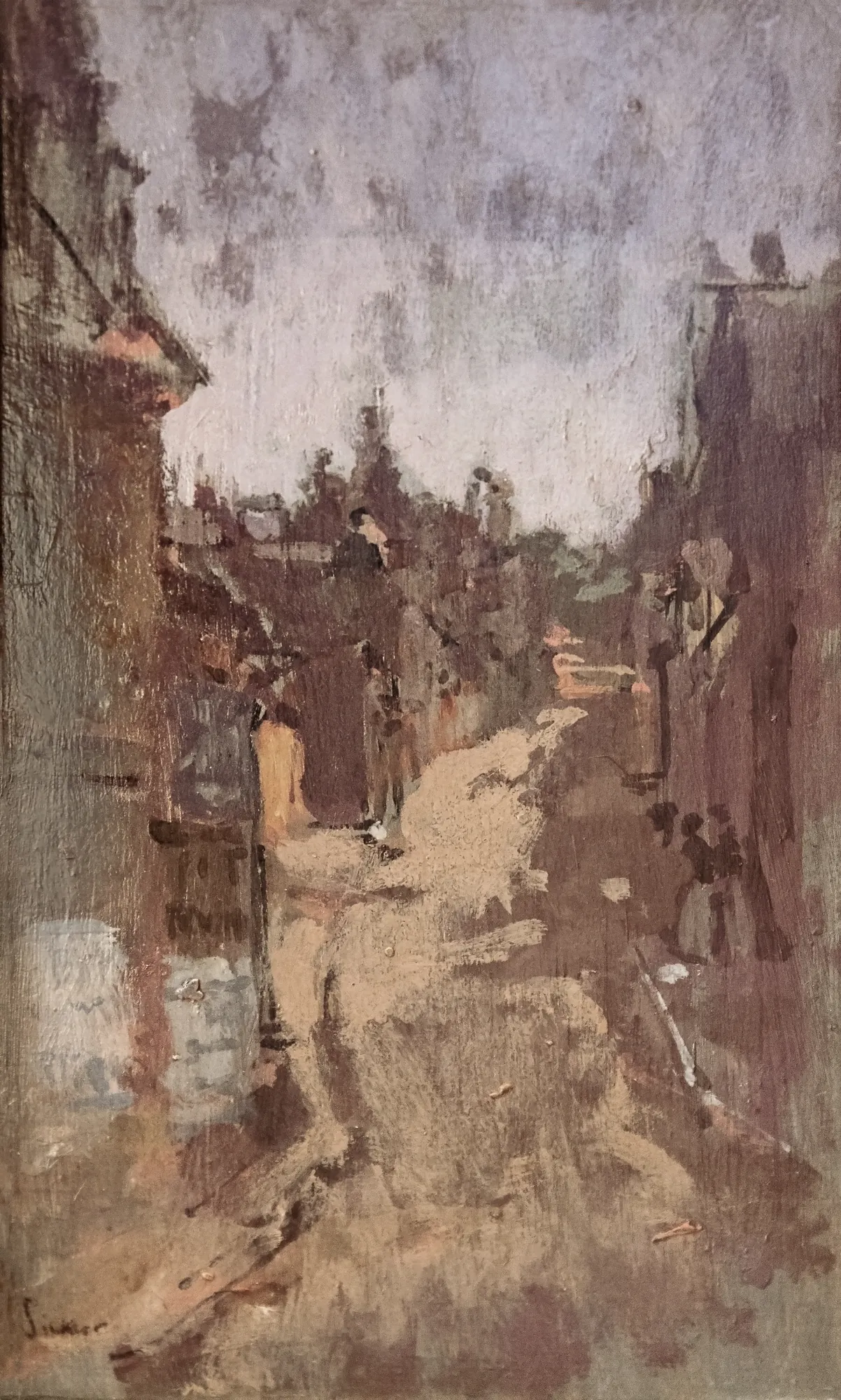 Le Mont de Neuville, Dieppe: Grey Sky