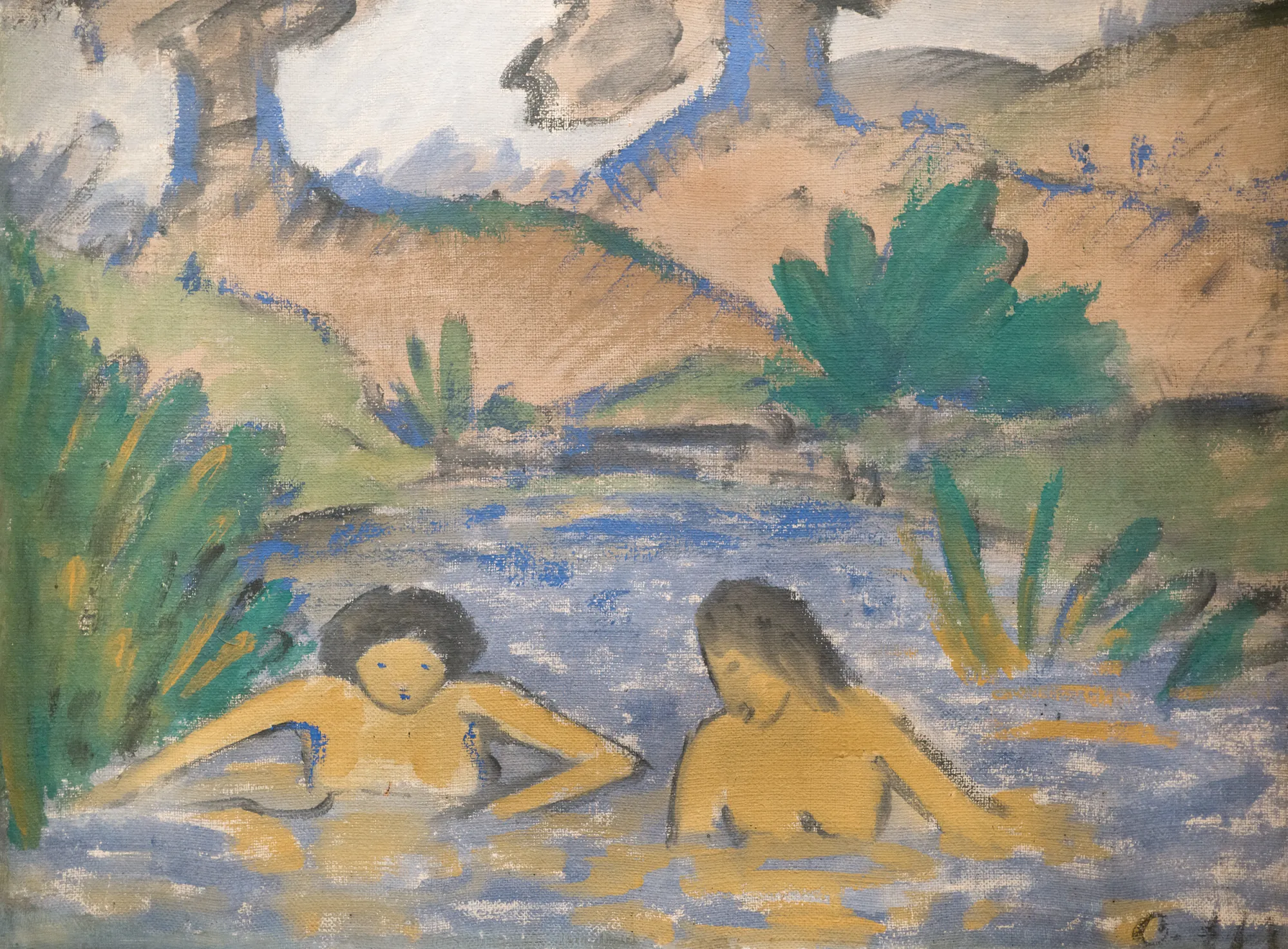 Two Bathing Girls