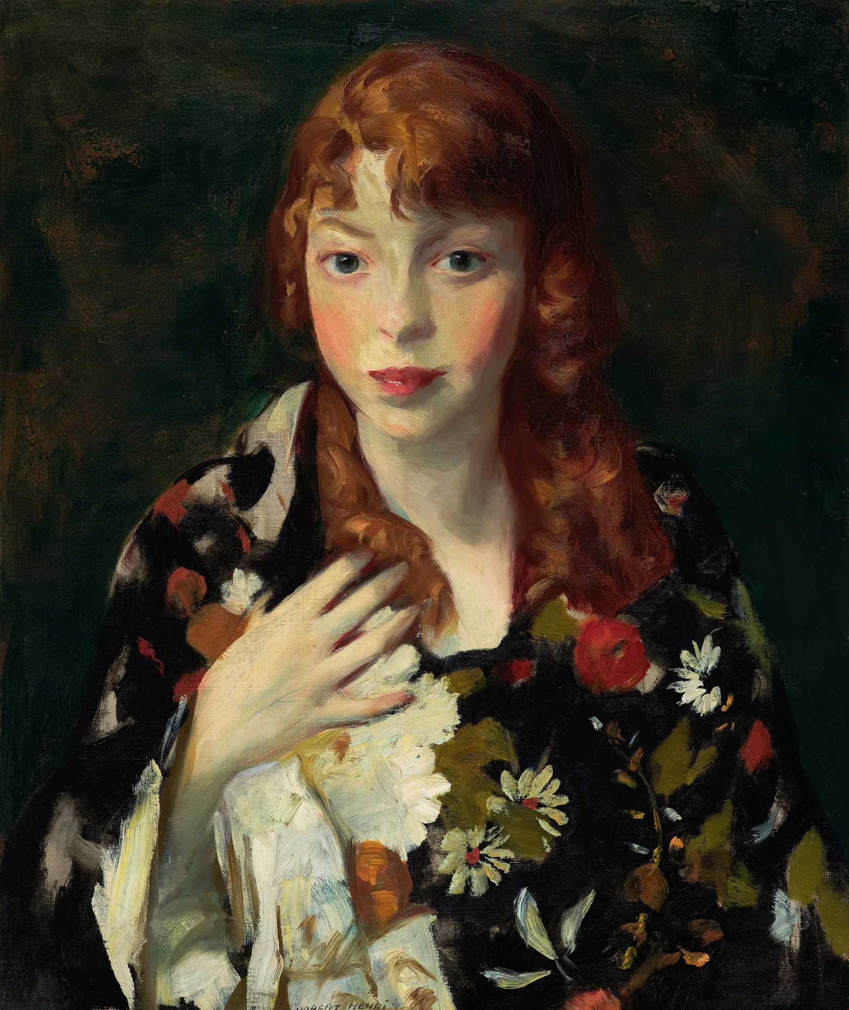 Edna Smith in a Japanese Wrap