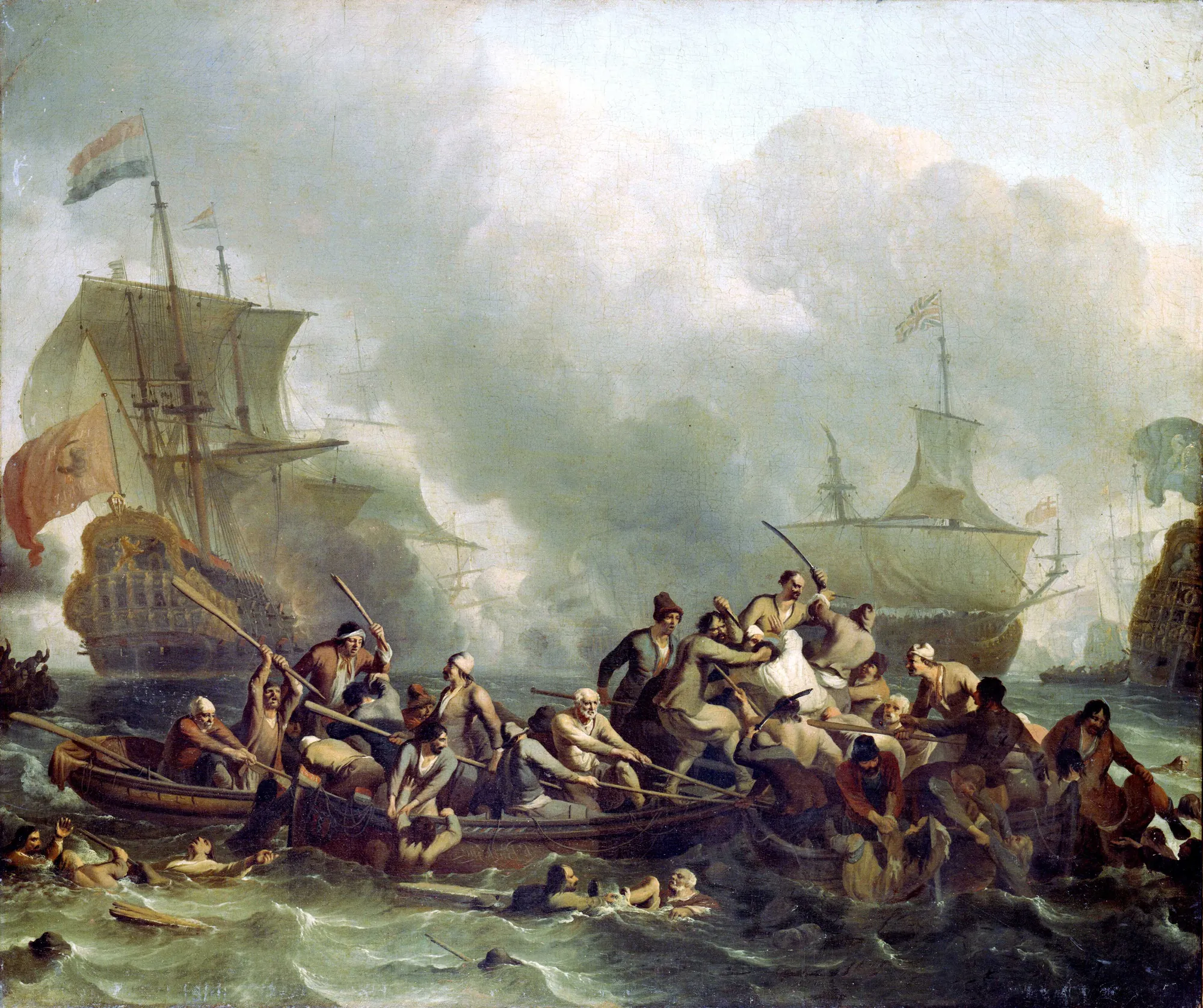 The Battle of The Texel, 11 August 1673