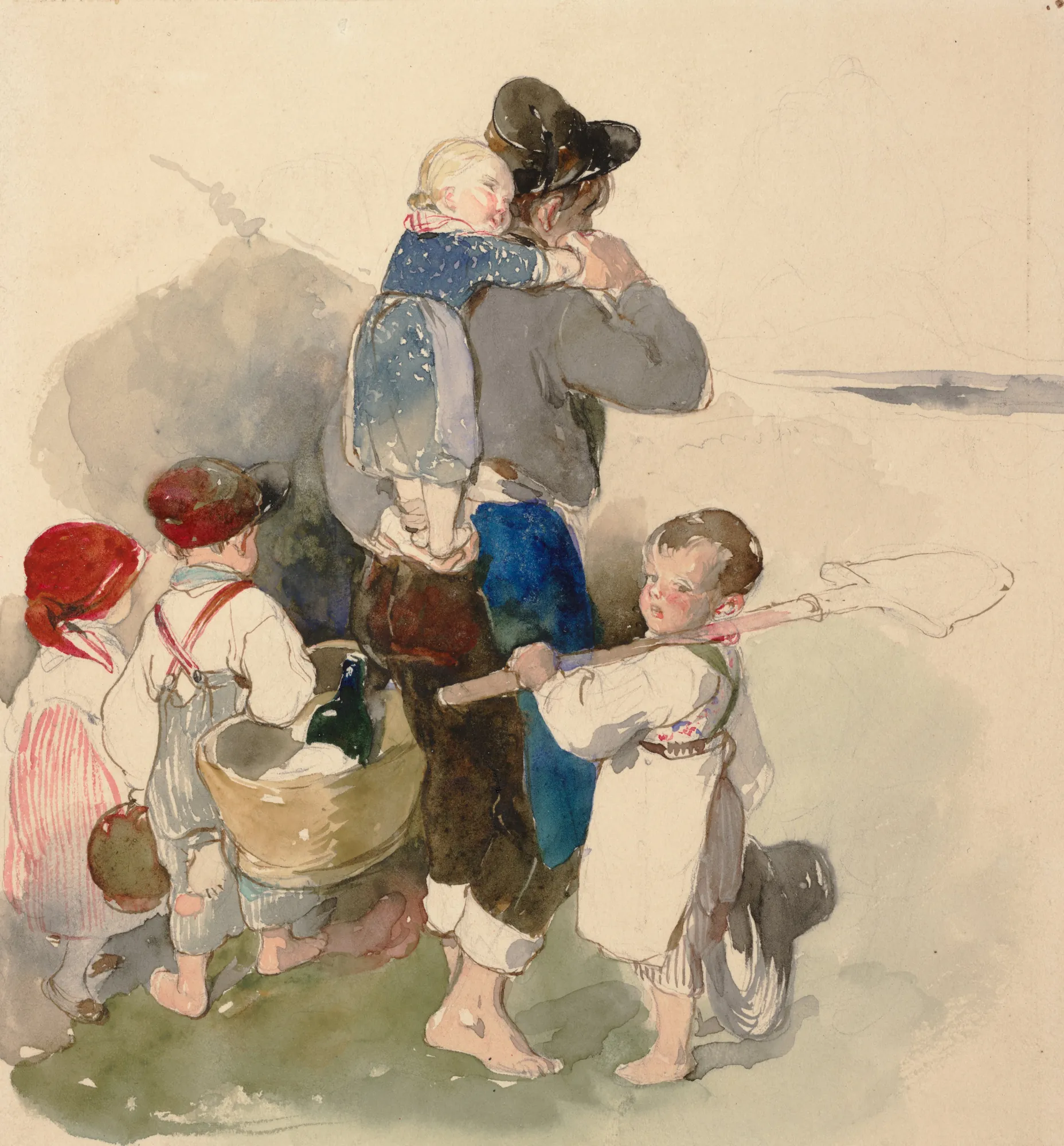 Children on Their Way to Work in the Fields