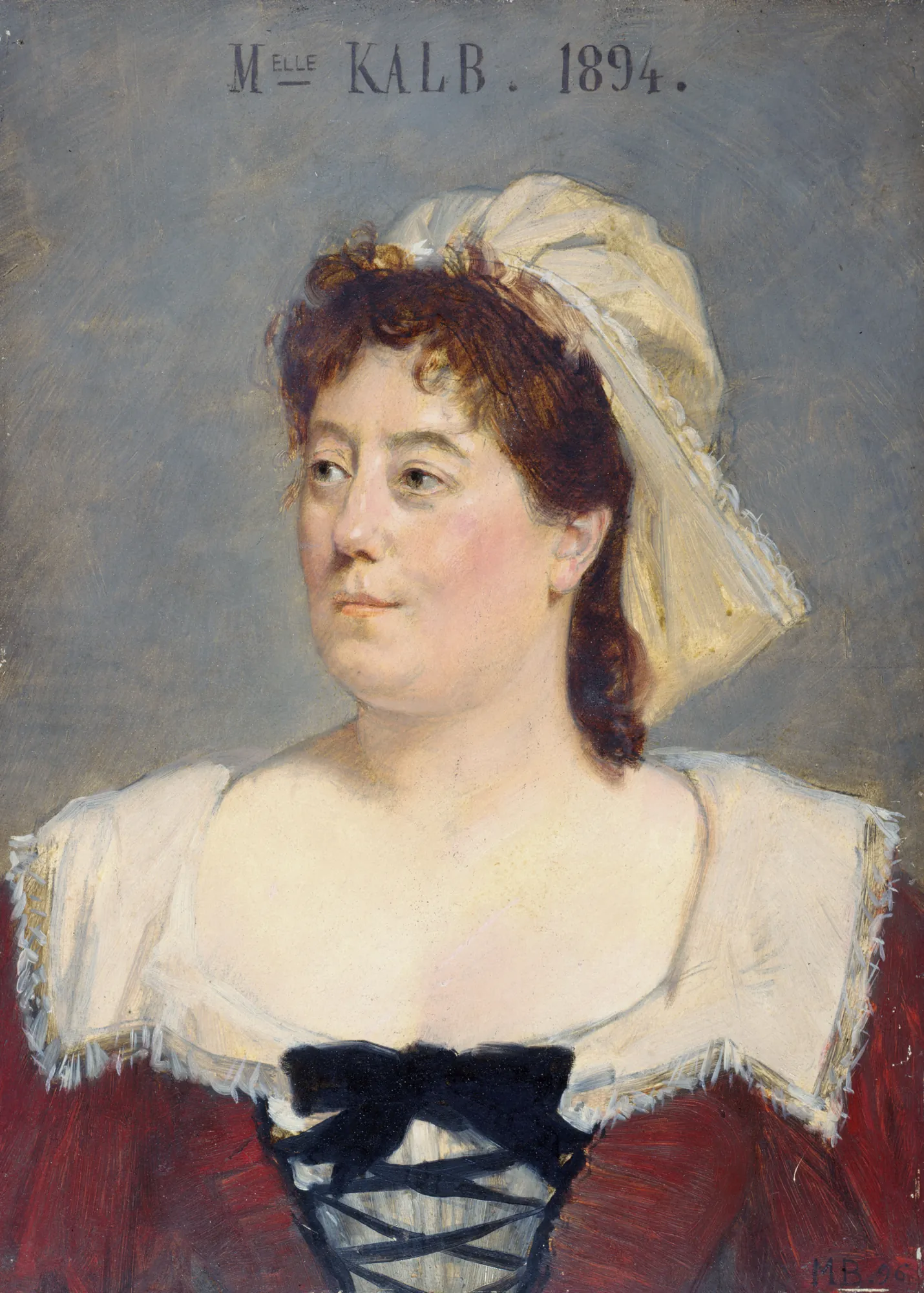 Marie-Caroline Kalb in Servant's Costume
