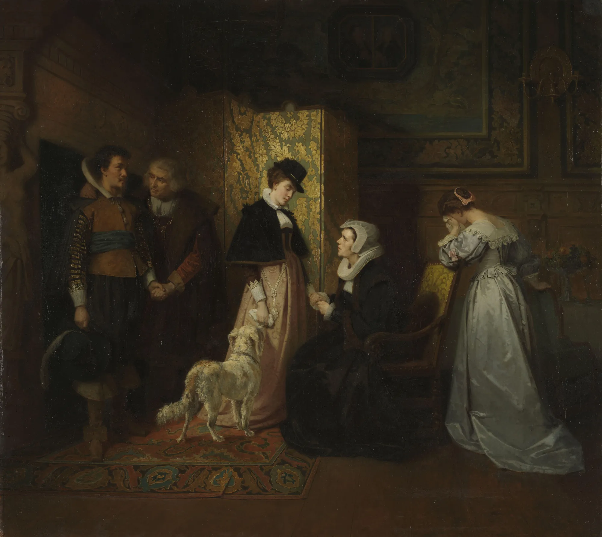The Newlyweds' Farewell (De nygiftes avskjed)