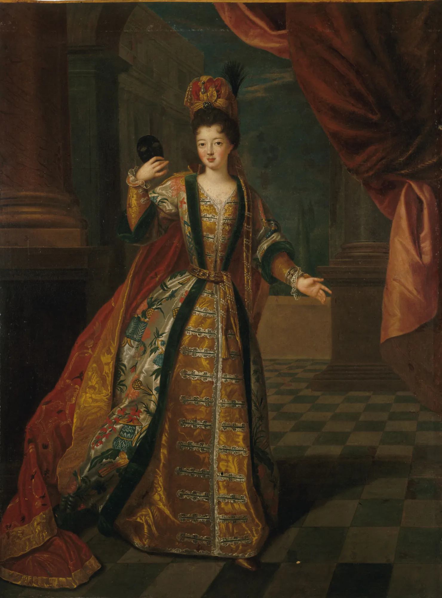 Portrait of Louise Françoise de Bourbon