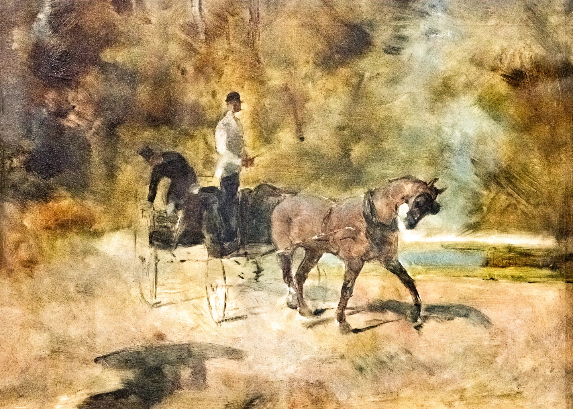 Un dog-cart