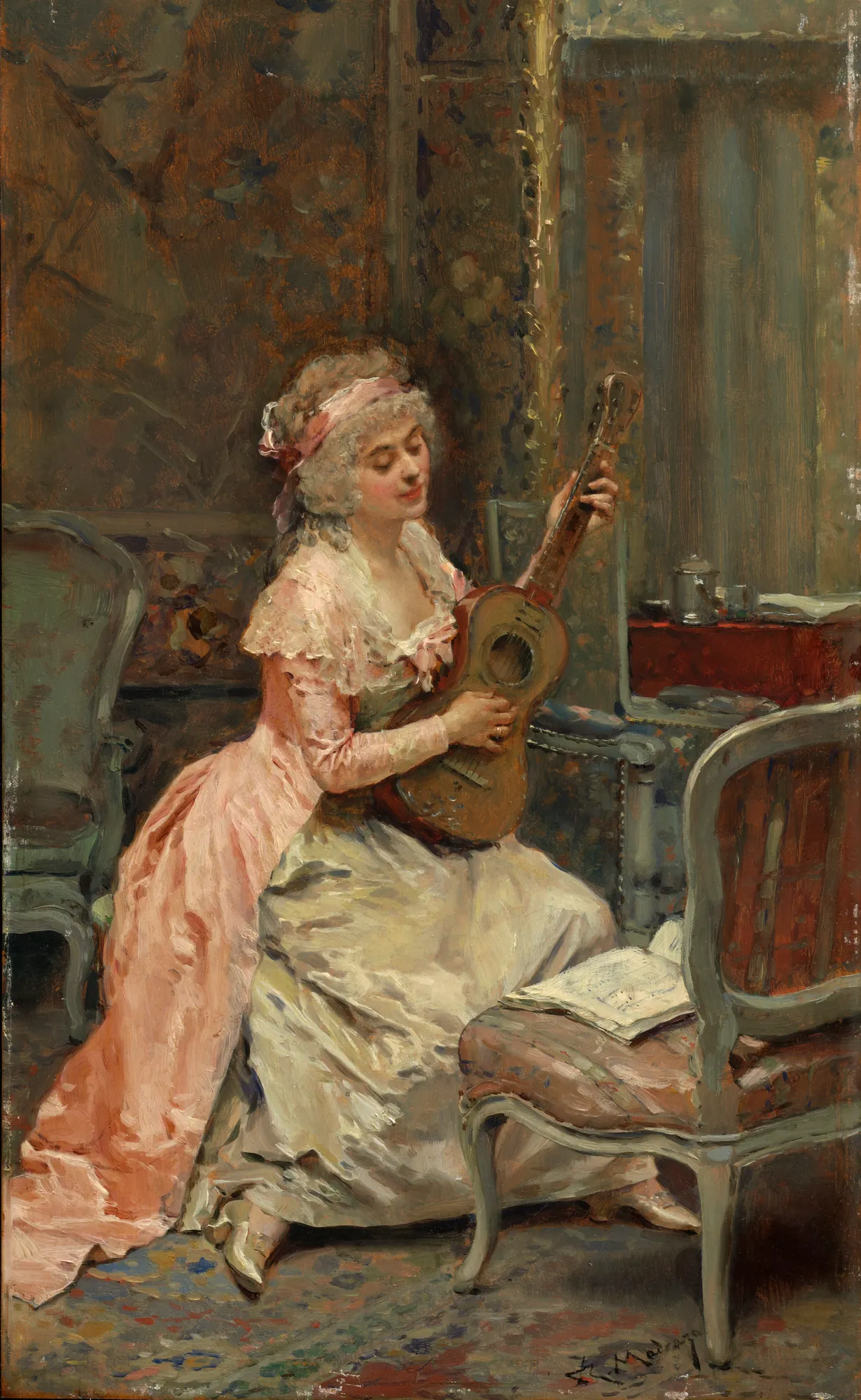 Woman with a Guitar
