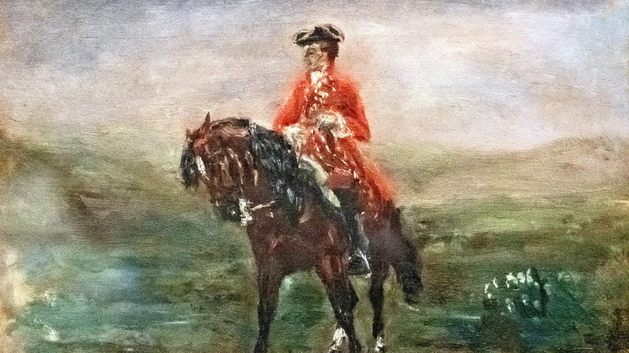 Rider in 18th-Century Costume
