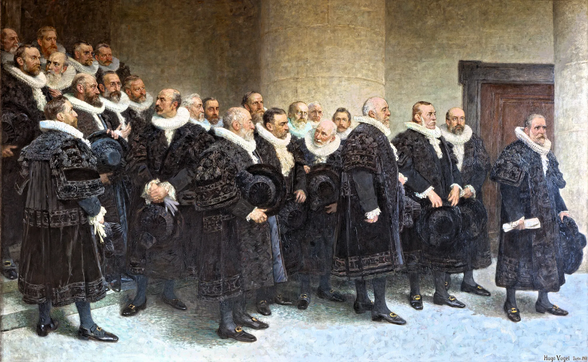 Entry of the Senate into the New City Hall